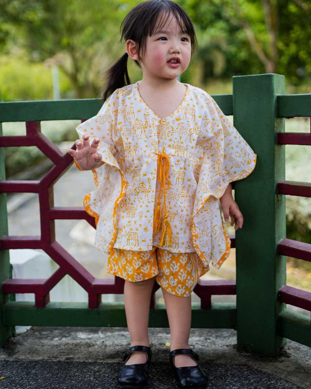Girls Cotton Kaftan
