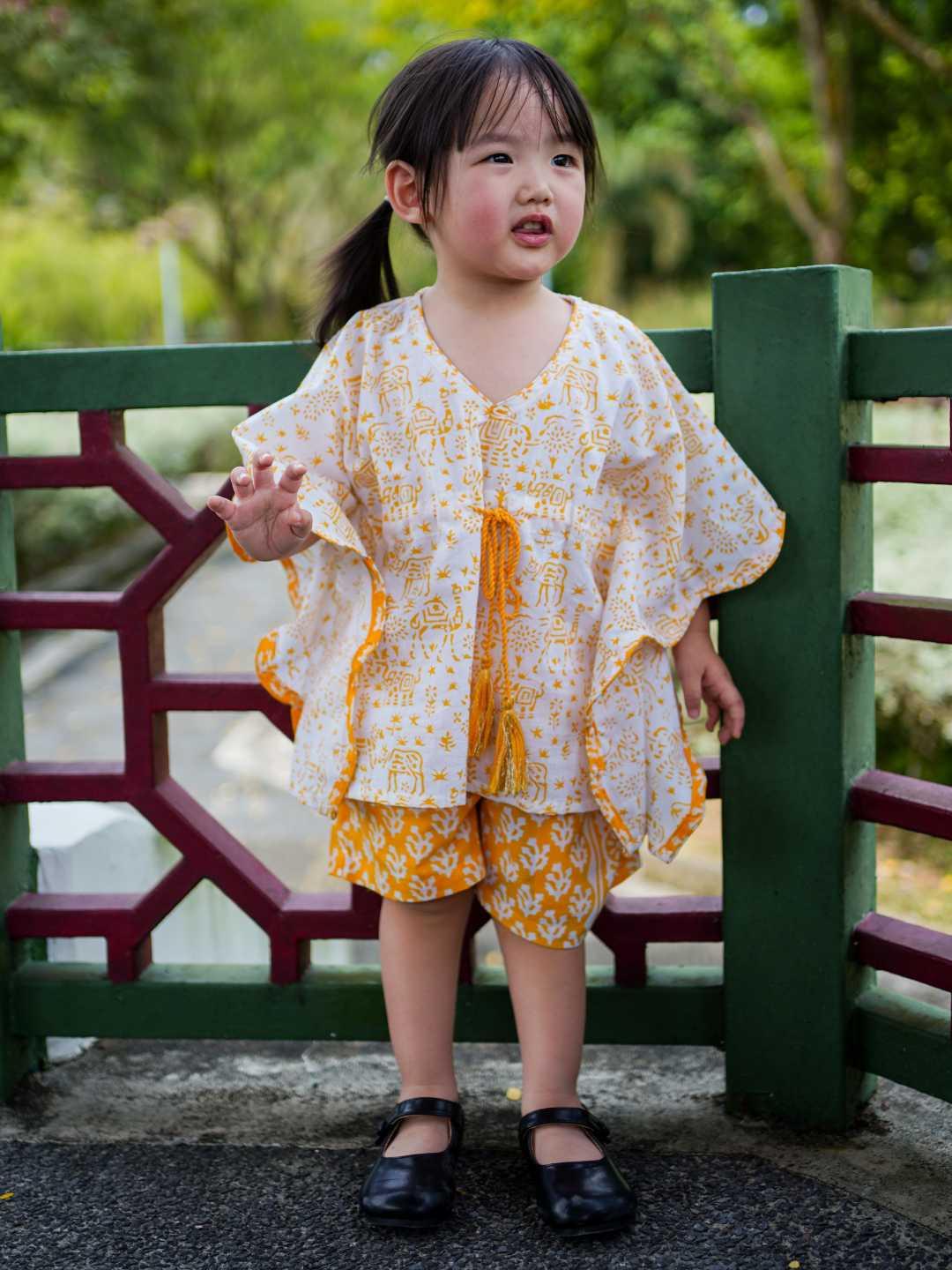 Girls Cotton Kaftan