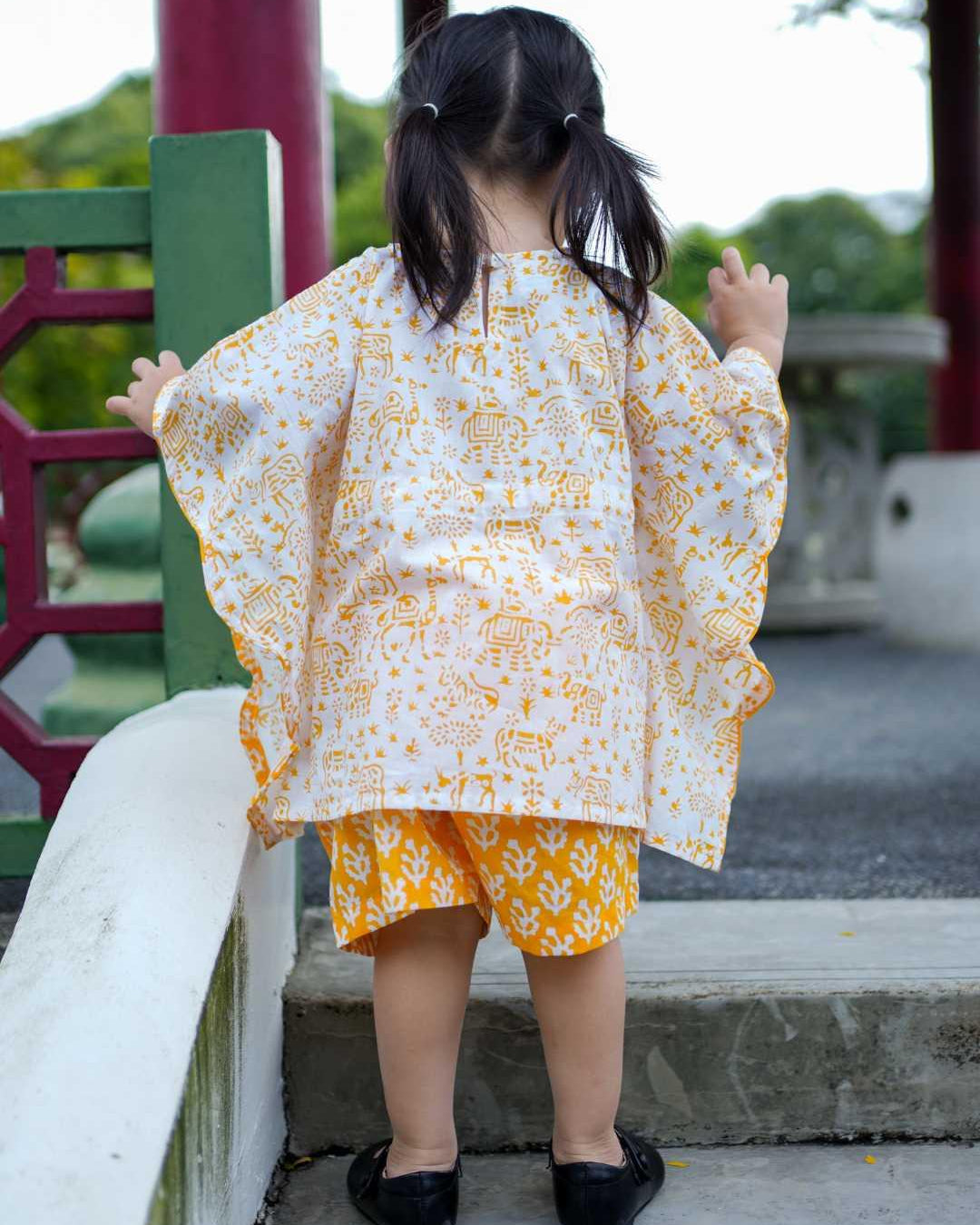 Girls Cotton Kaftan