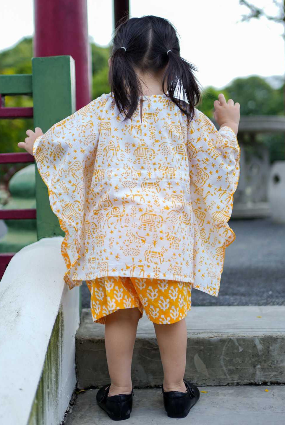Girls Cotton Kaftan