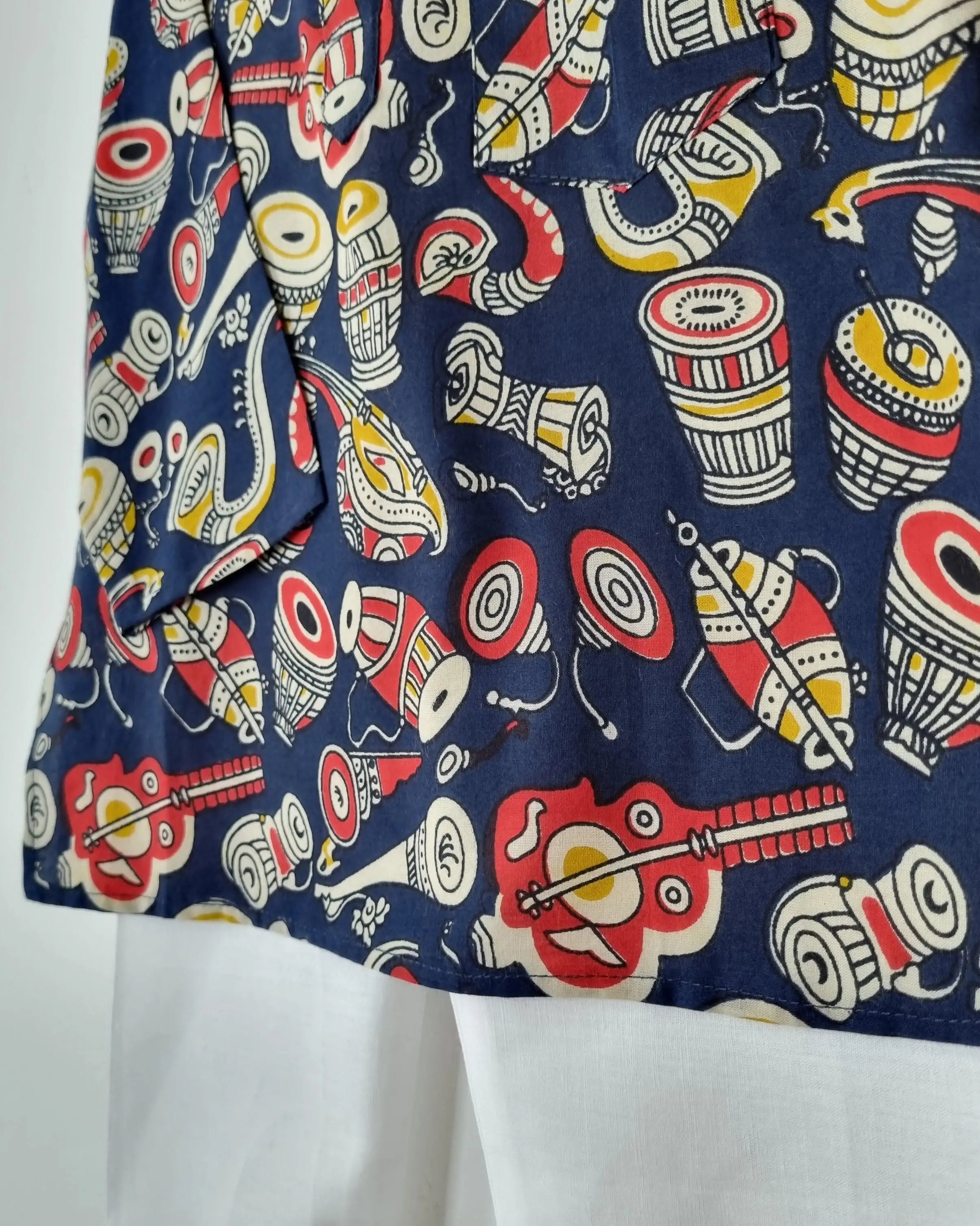 Raaga Symphony Kurta Set - Nimbu Kids