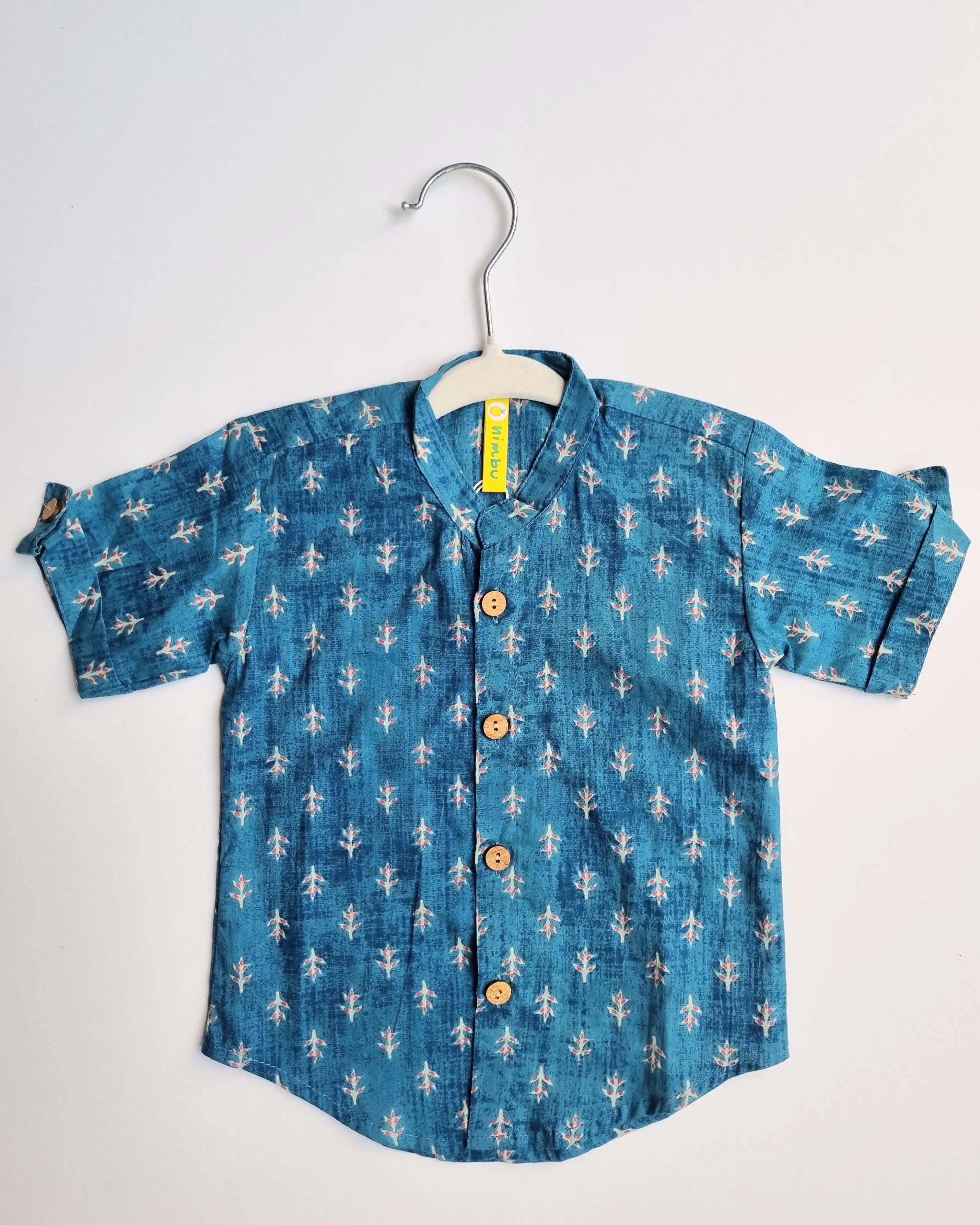 Pattern Blue Unisex Shirt Nimbu