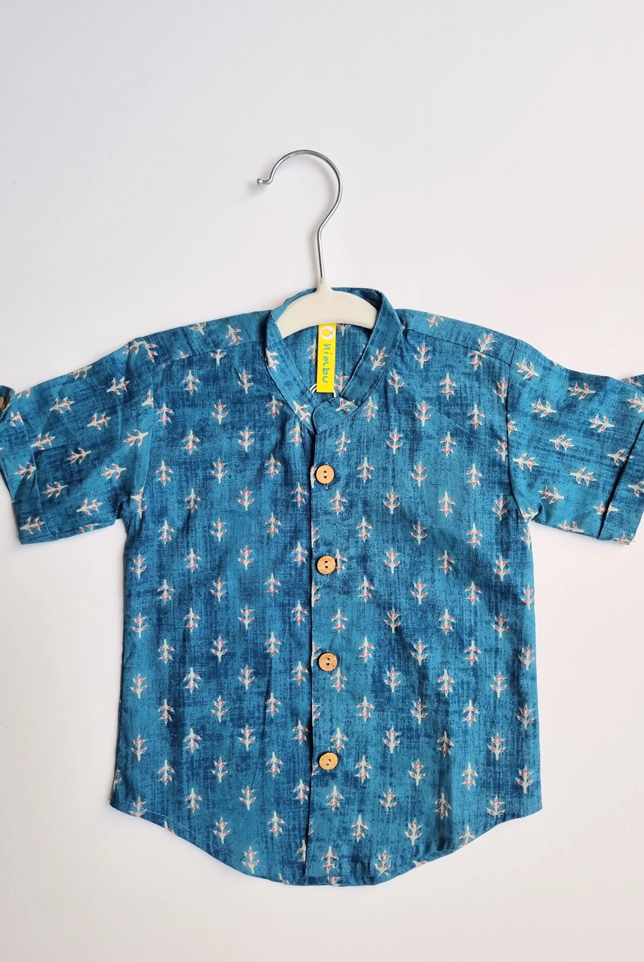 Pattern Blue Unisex Shirt Nimbu
