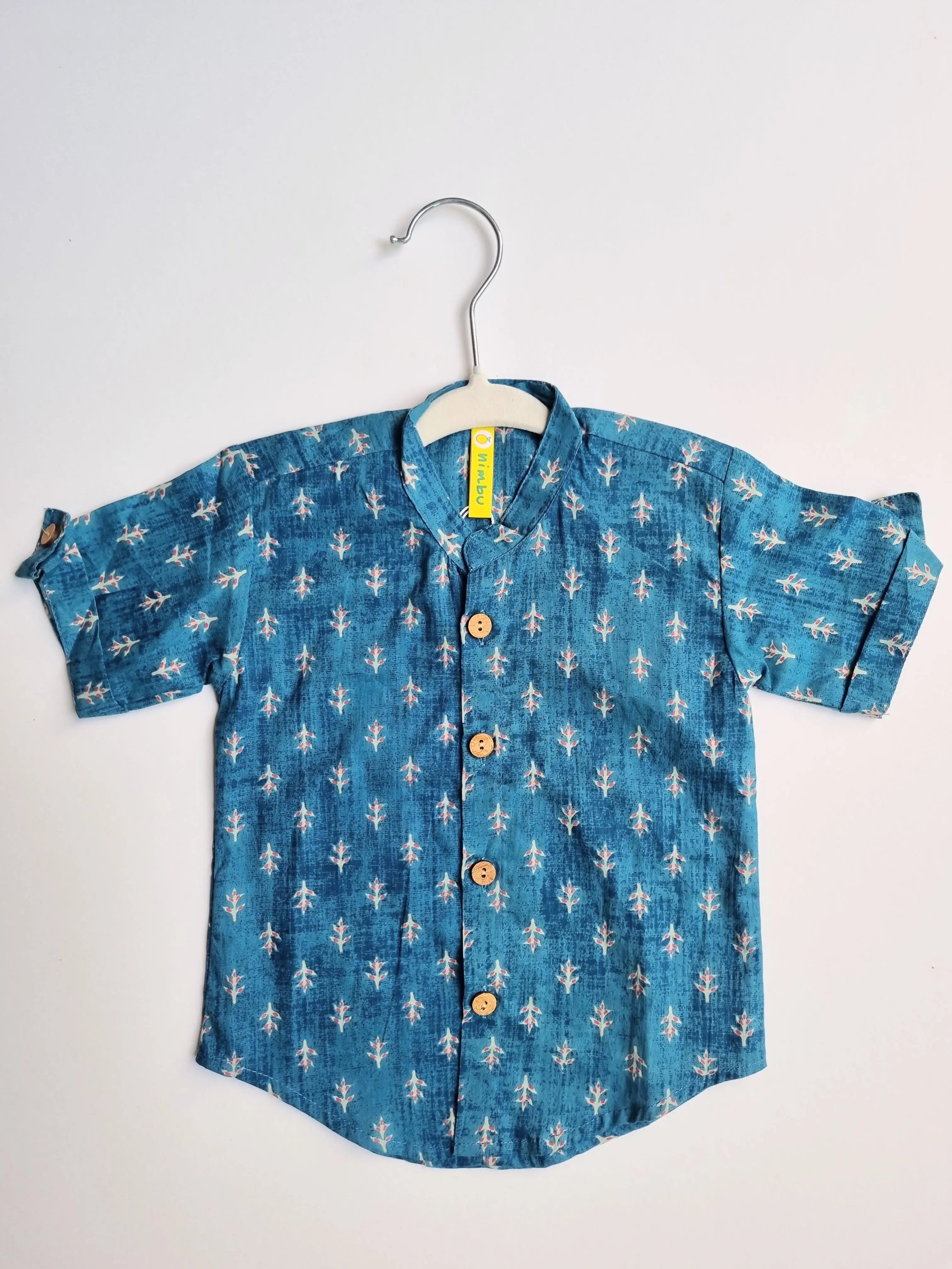 Pattern Blue Unisex Shirt Nimbu
