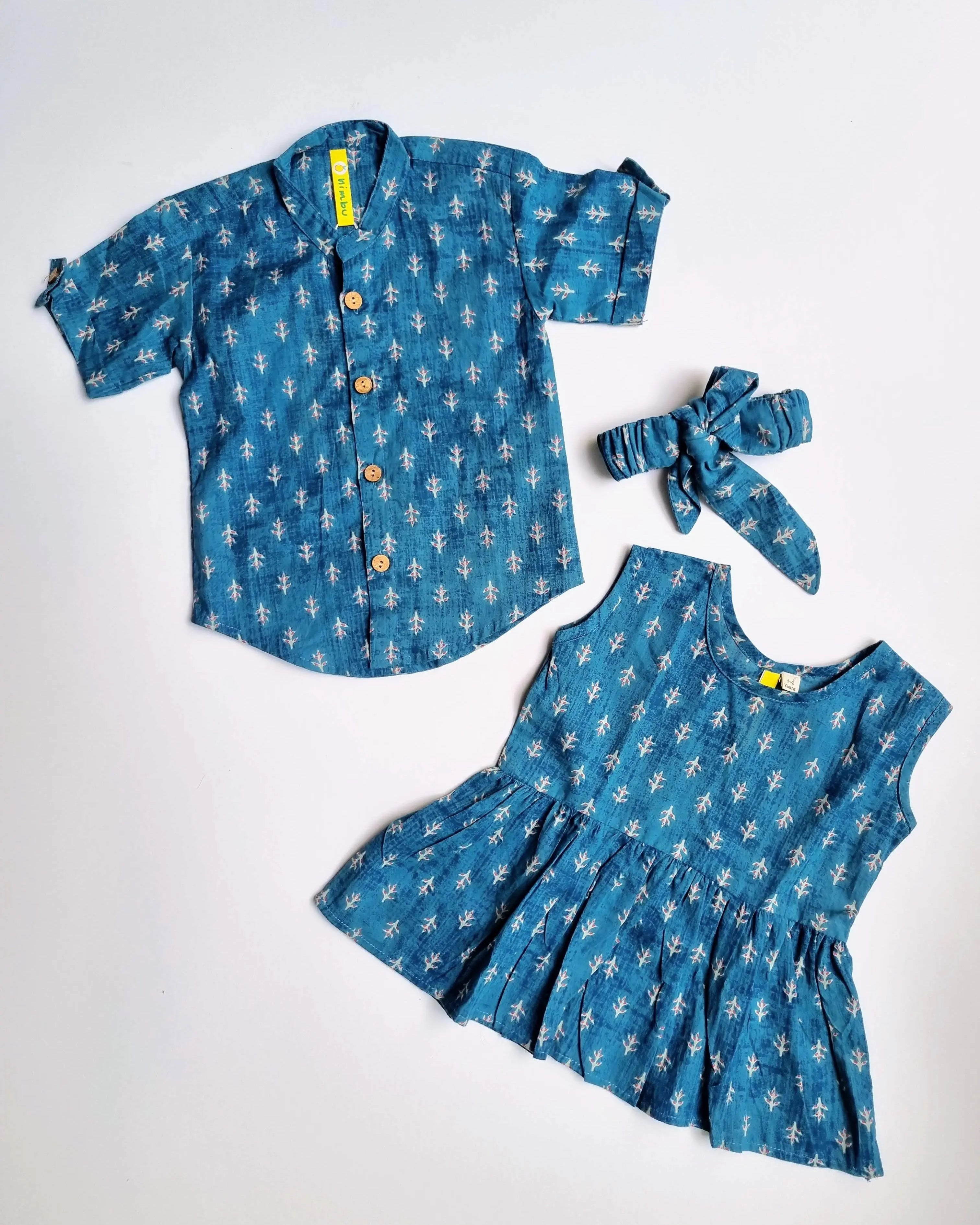 Pattern Blue Unisex Shirt Nimbu