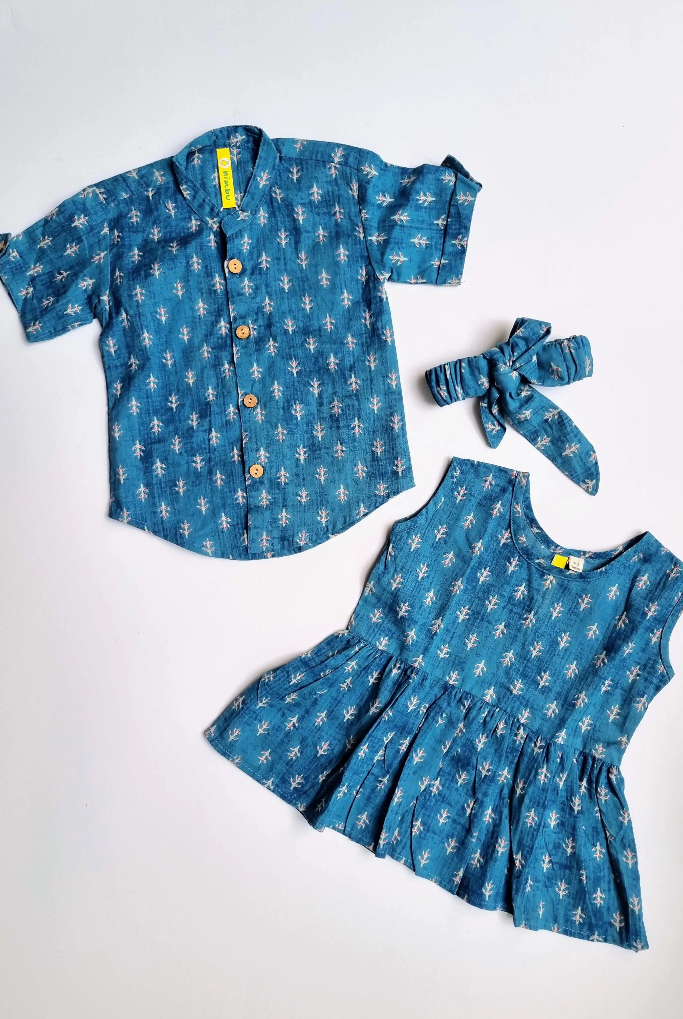Pattern Blue Unisex Shirt Nimbu