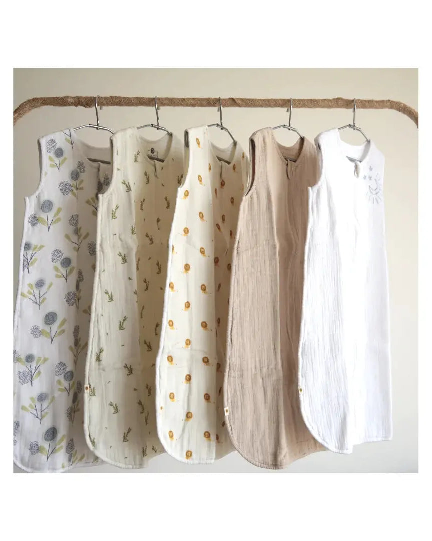 Organic Muslin Sleep Bag - Green Zen Dulaar