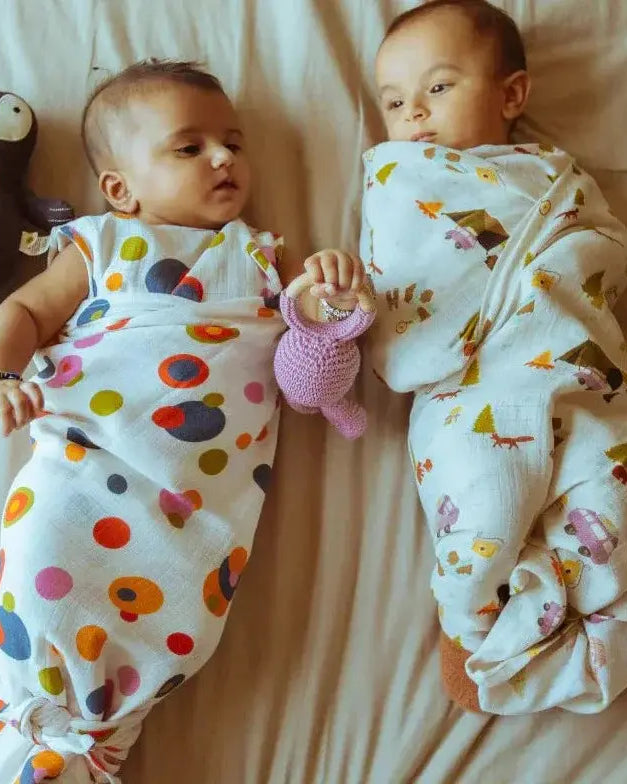 Organic Muslin Swaddle - Squad Goals Dulaar