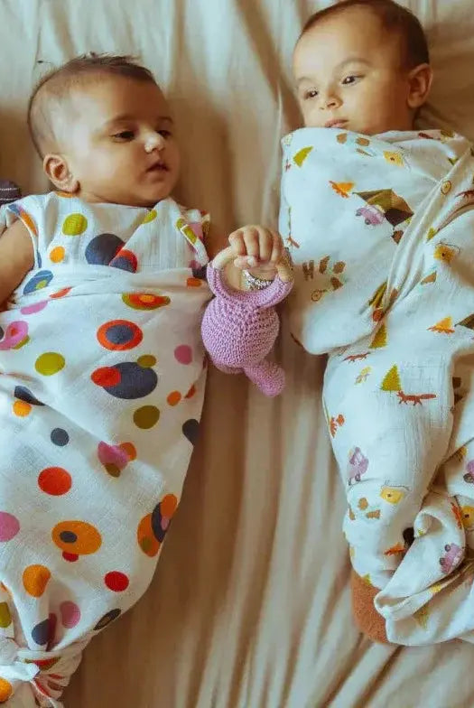 Organic Muslin Swaddle - Squad Goals Dulaar