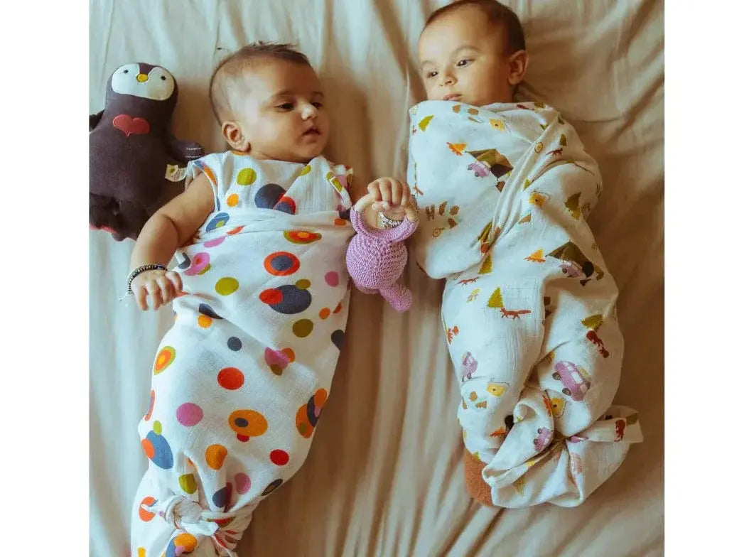 Organic Muslin Swaddle - Squad Goals Dulaar