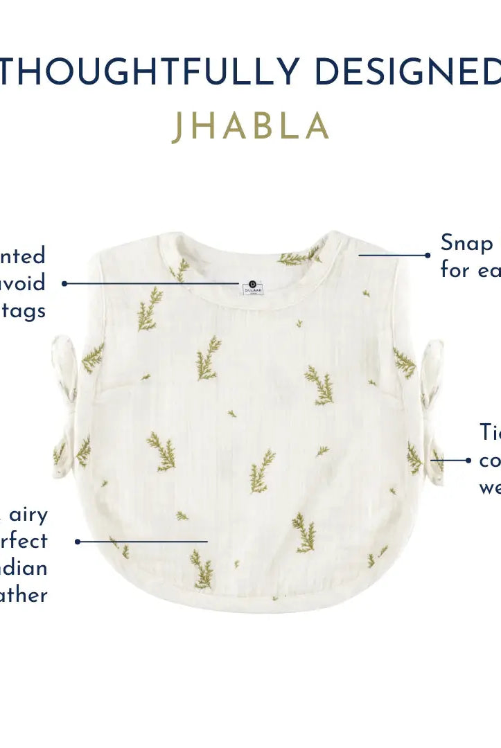 Organic Muslin Jhabla - Bubble Pops Dulaar