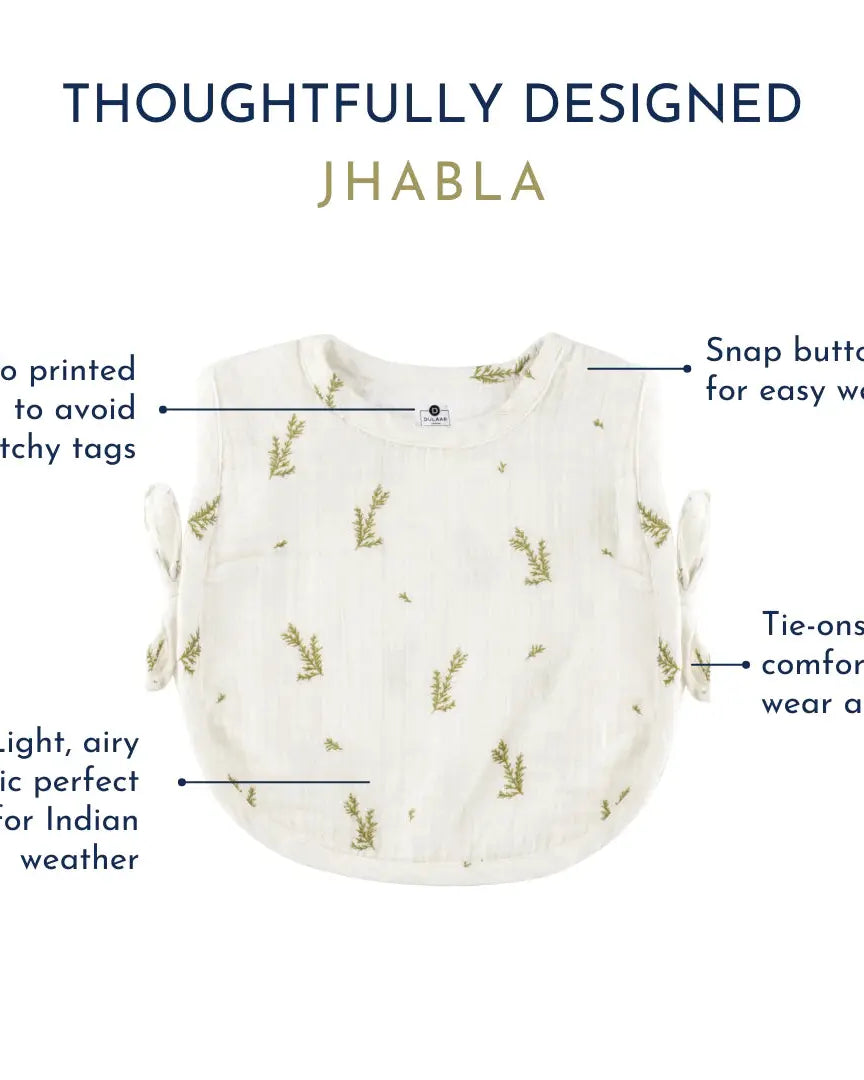 Organic Muslin Jhabla - Squad Goals Dulaar