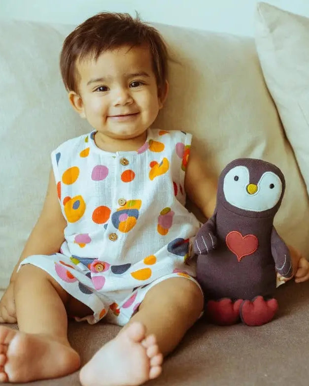 Vest & Shorts Set - Bubble Pops Dulaar