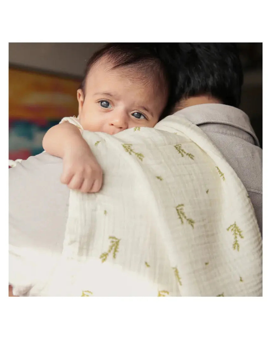 Organic Muslin Multipurpose Cloth - Bubble Pops Dulaar