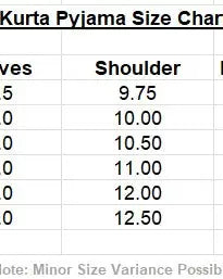 Amara Red Boys Kurta Pajama in Muslin Cotton Nimbu