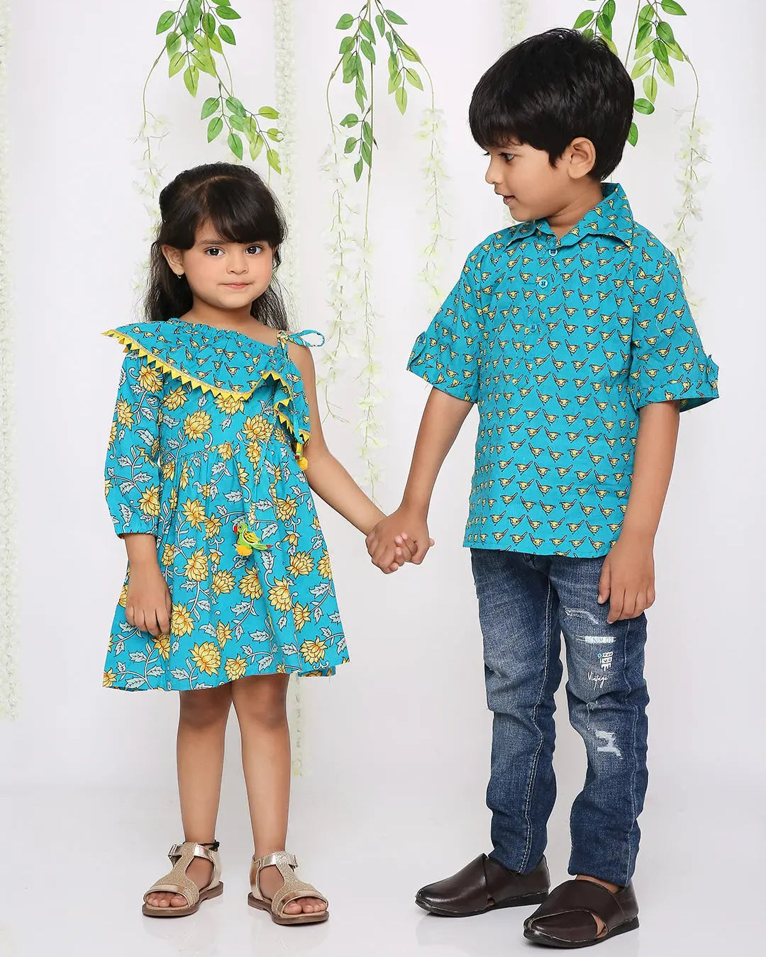 Chidiya Shirt with Roll-up Sleeves Kid1