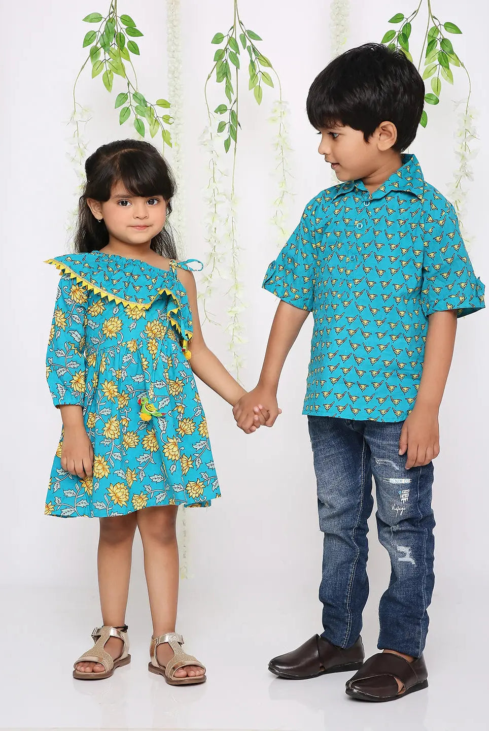 Chidiya Shirt with Roll-up Sleeves Kid1
