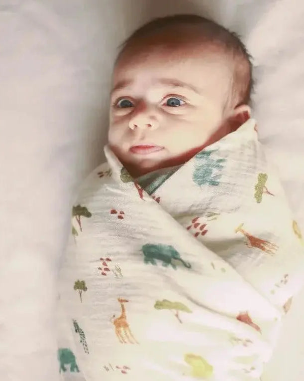 Organic Muslin Swaddle - Squad Goals Dulaar