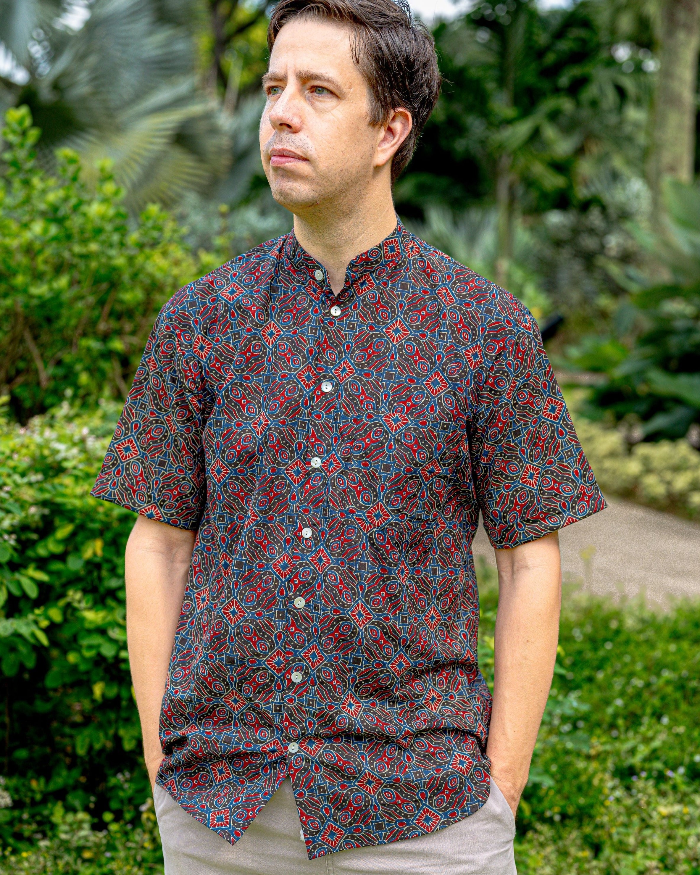 Cambodia Adult Unisex Cotton Shirt