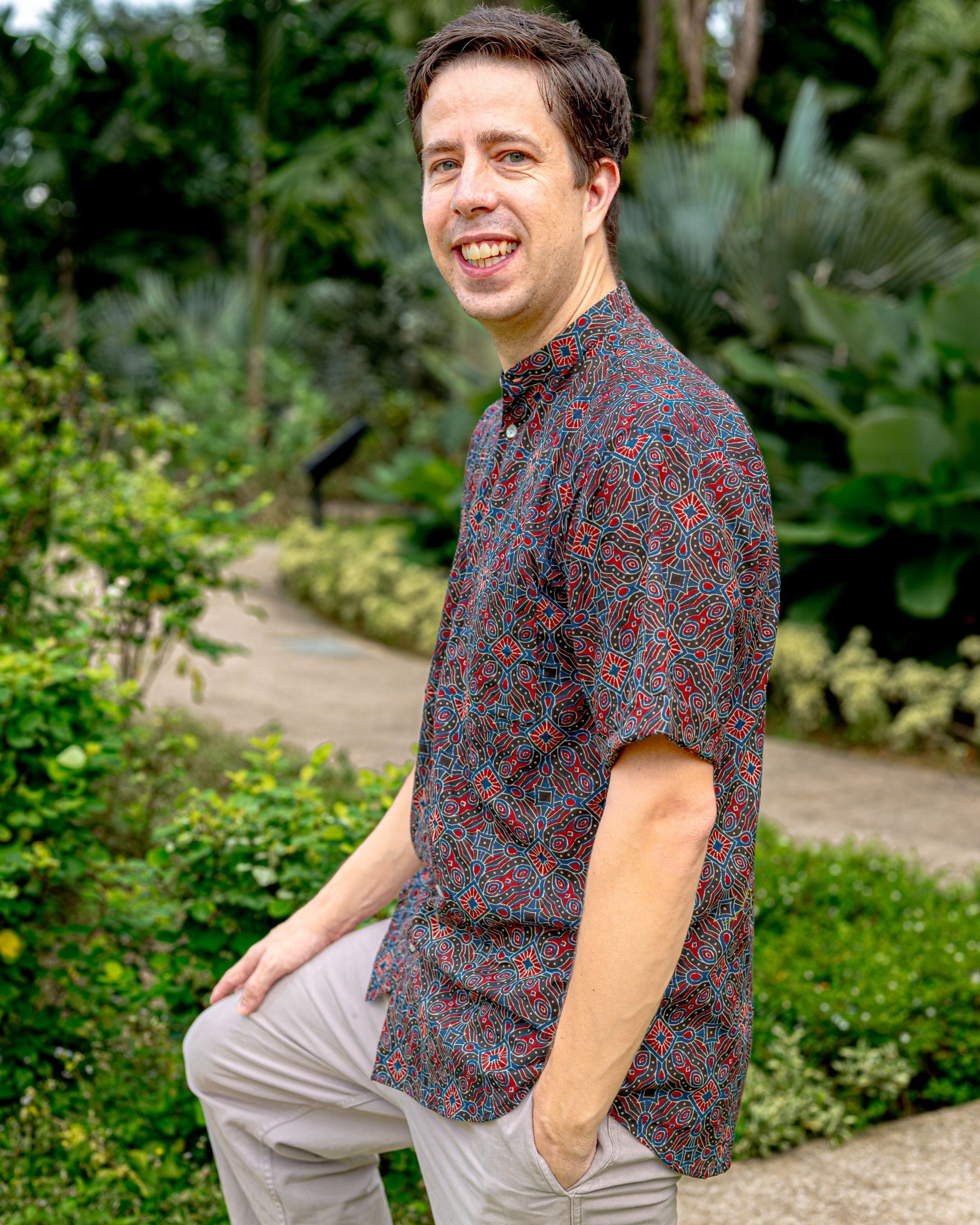 Cambodia Adult Unisex Cotton Shirt