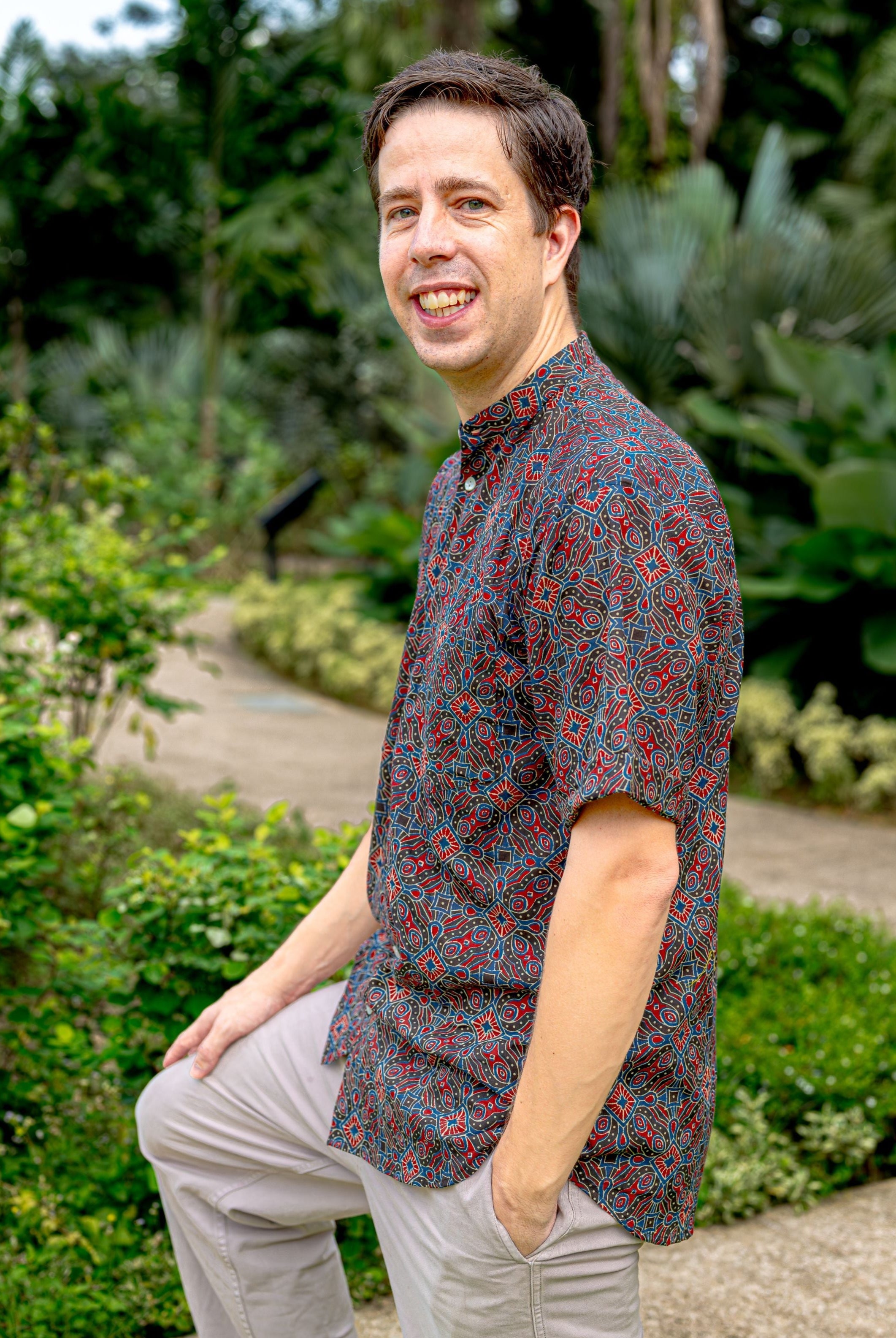 Cambodia Adult Unisex Cotton Shirt