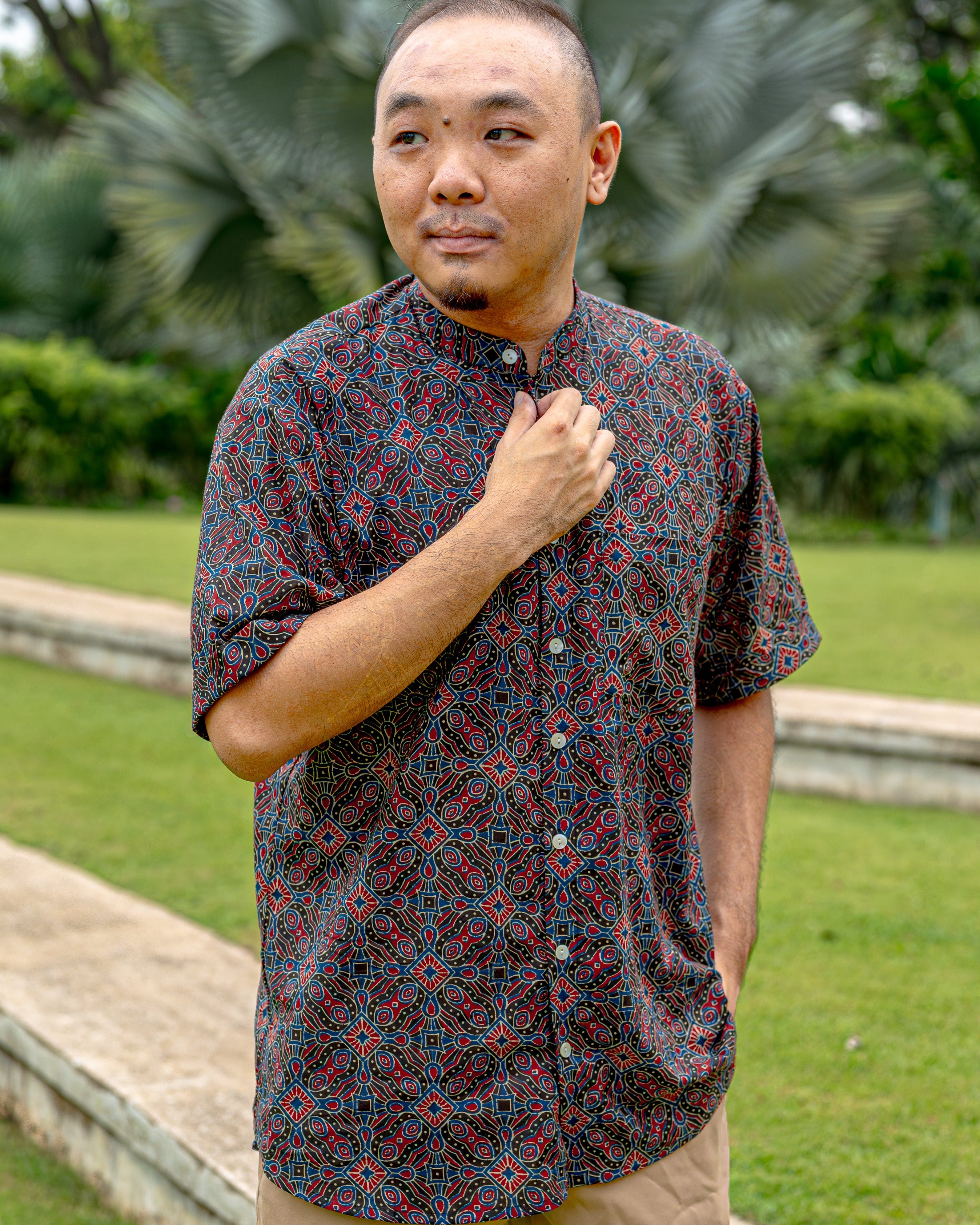 Cambodia Adult Unisex Cotton Shirt