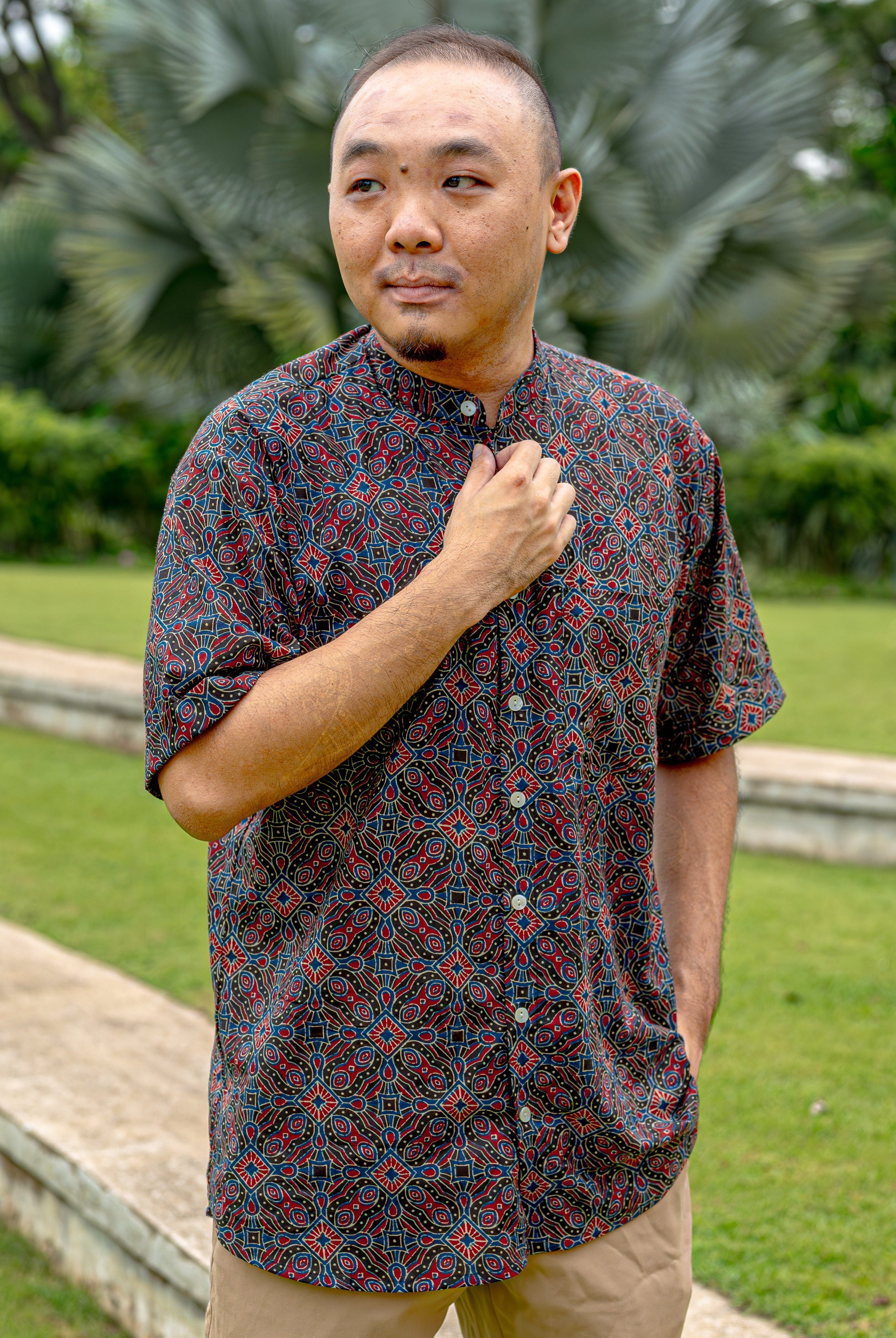 Cambodia Adult Unisex Cotton Shirt