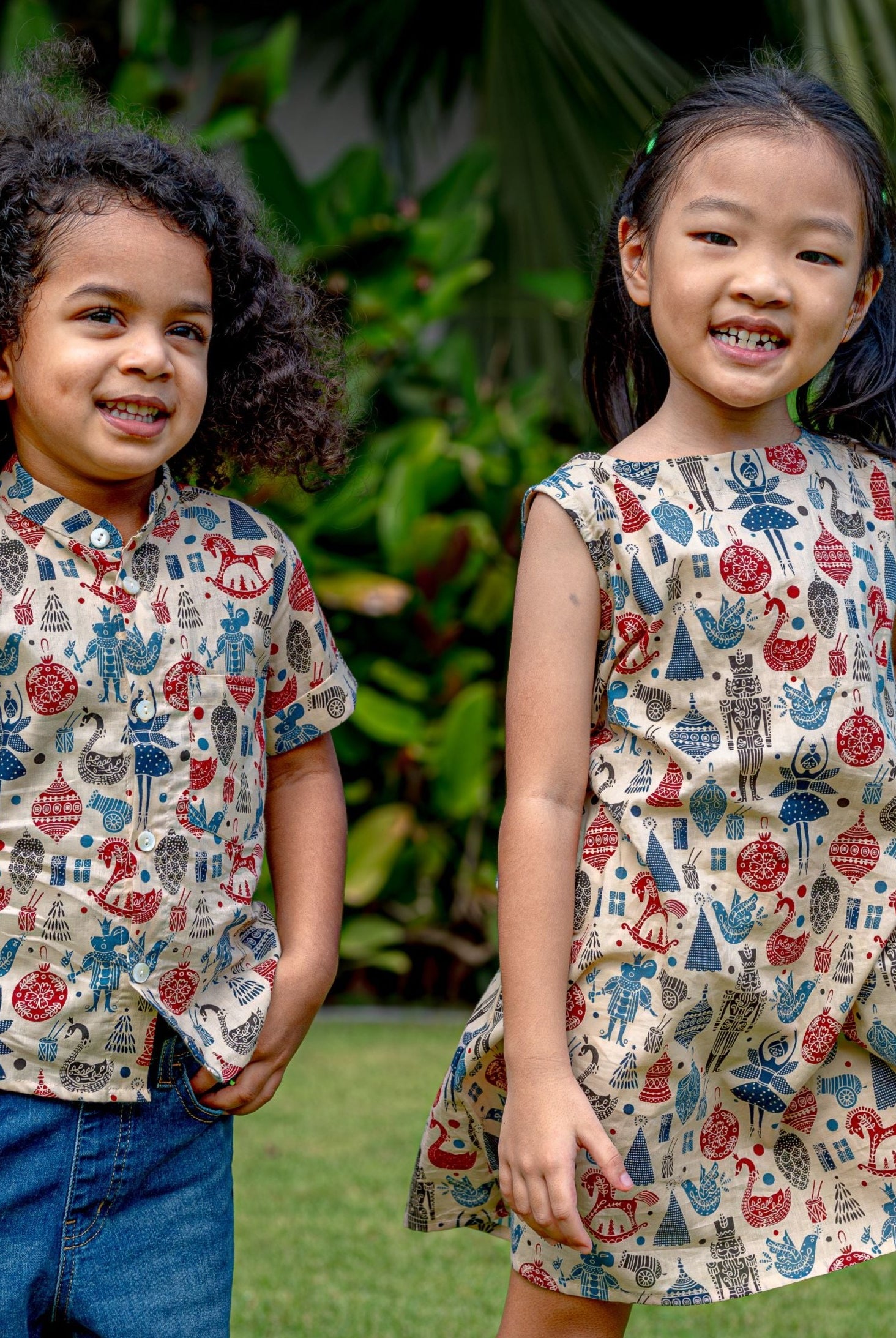 London girls A-Line Dress with Pockets - Nimbu Kids