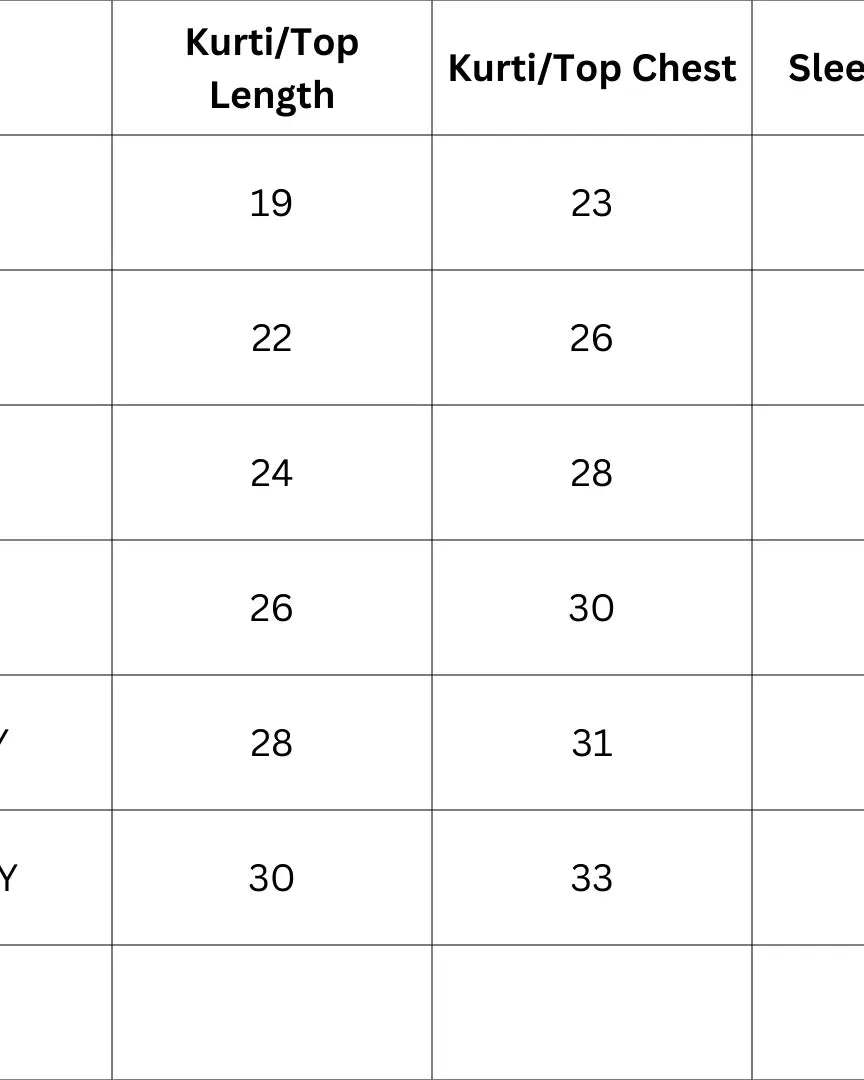 Devi Mauve Girls Handblock Print Kurti Sharara Nimbu