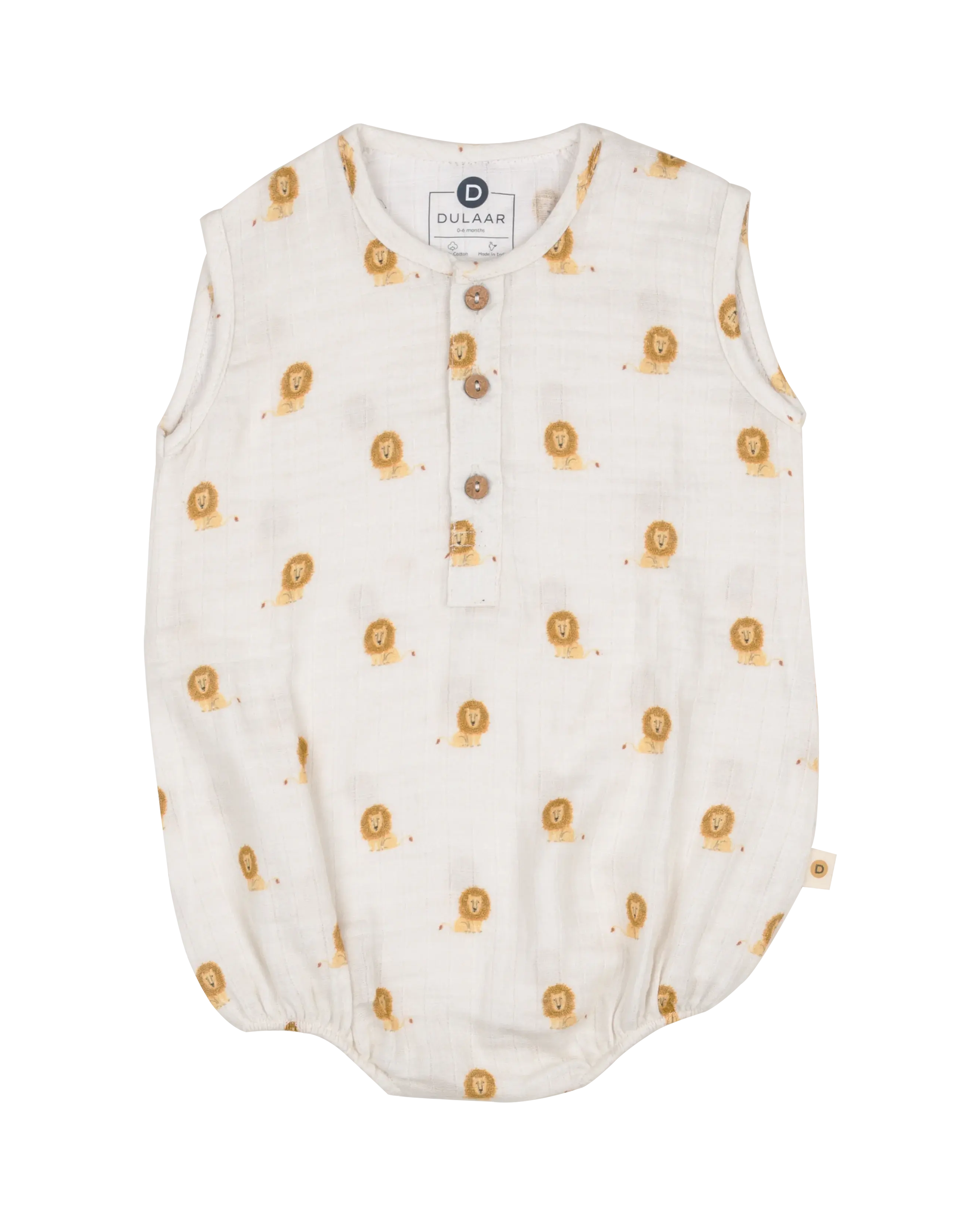 Romper- Just Lion Around Dulaar