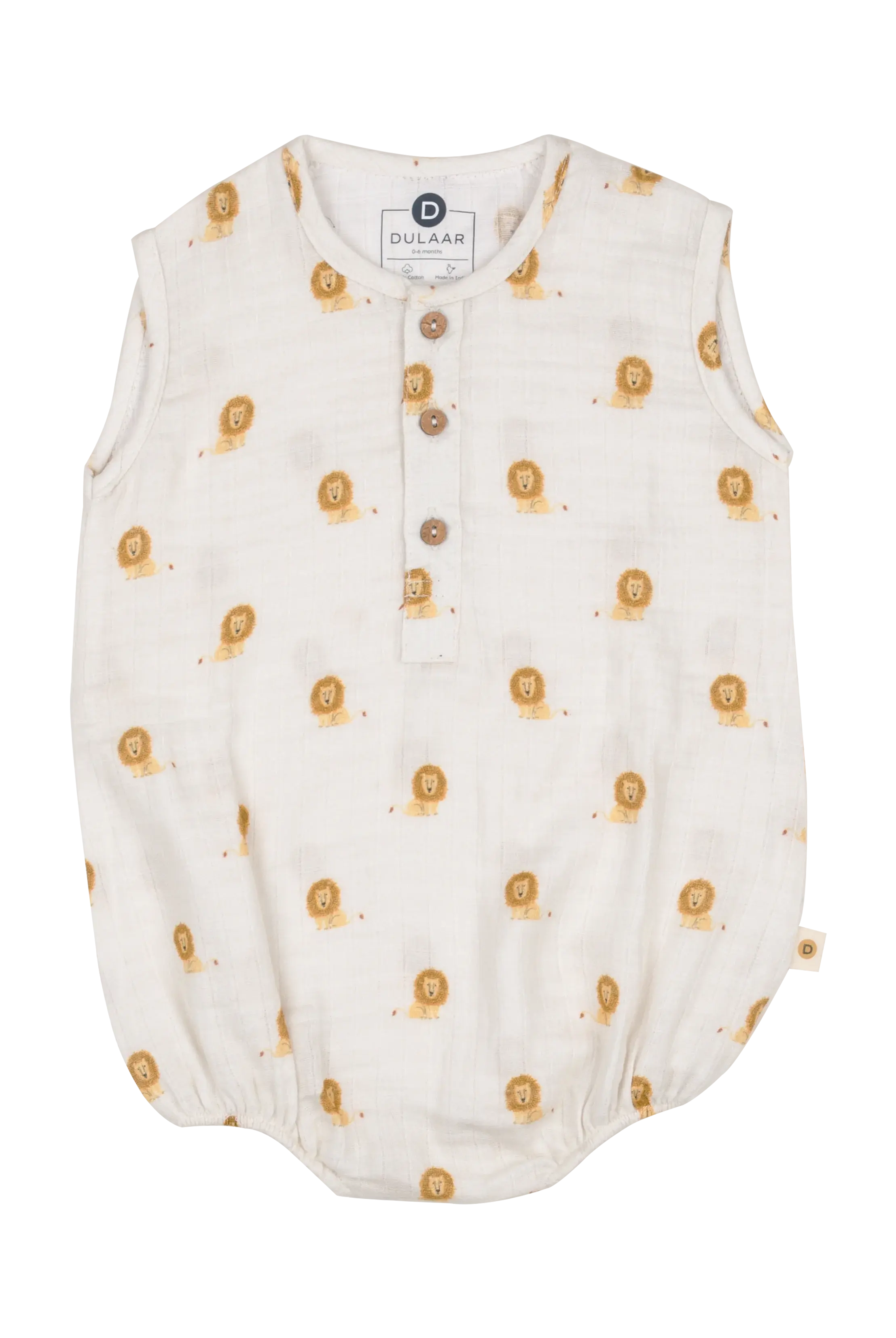 Romper- Just Lion Around Dulaar