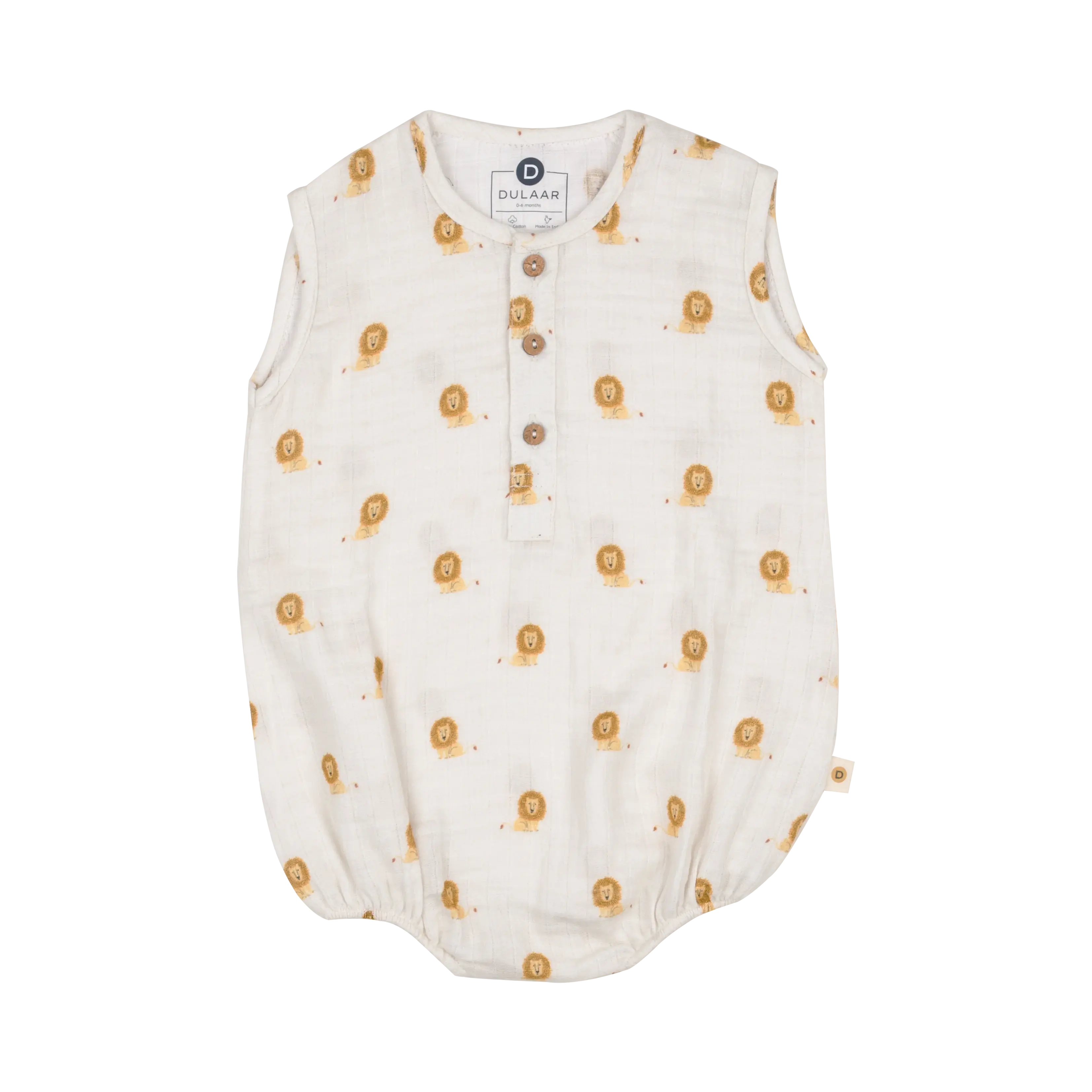 Romper- Just Lion Around Dulaar