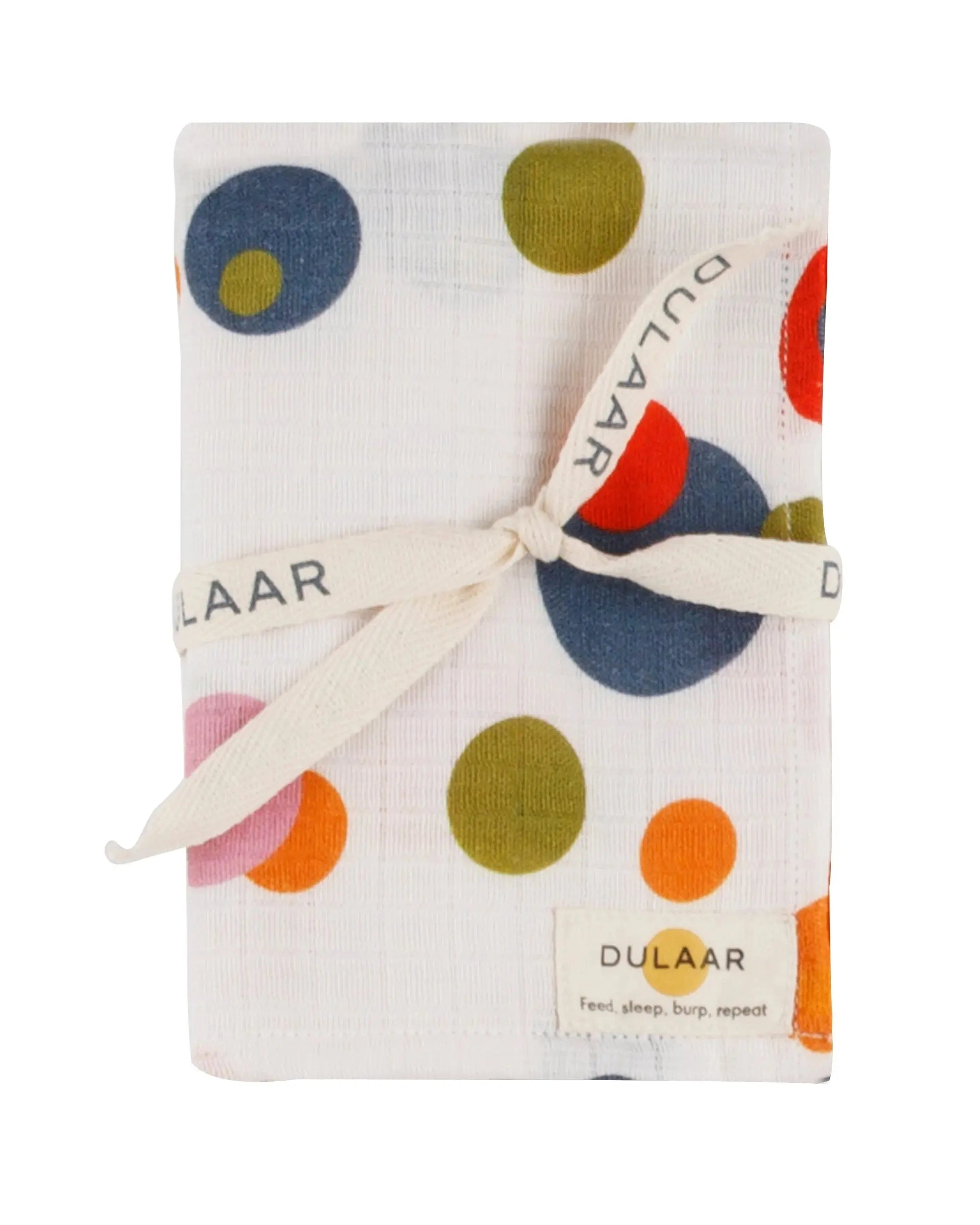 Organic Muslin Multipurpose Cloth - Bubble Pops Dulaar
