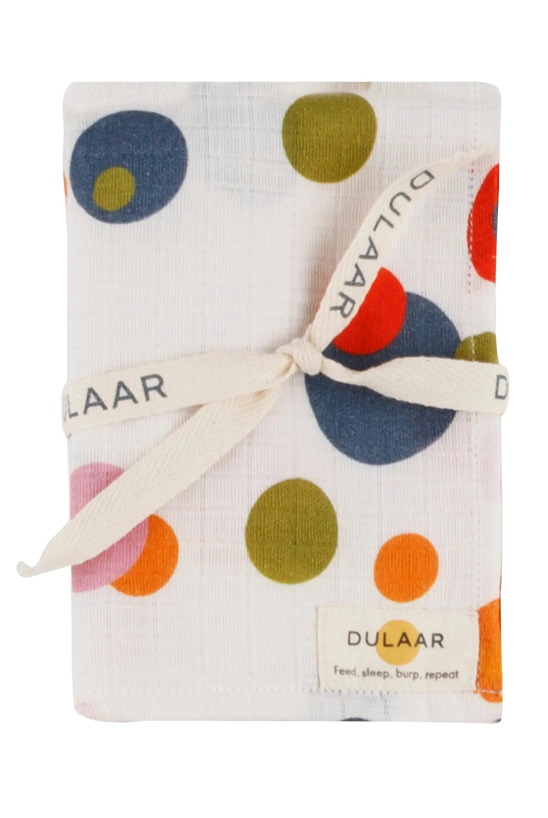 Organic Muslin Multipurpose Cloth - Bubble Pops Dulaar
