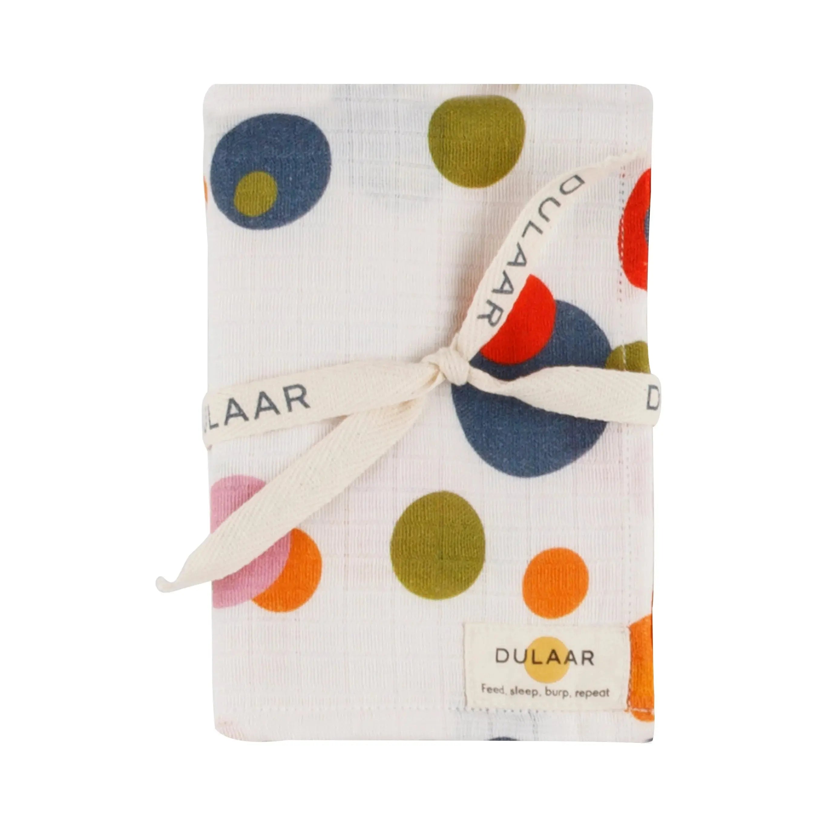 Organic Muslin Multipurpose Cloth - Bubble Pops Dulaar