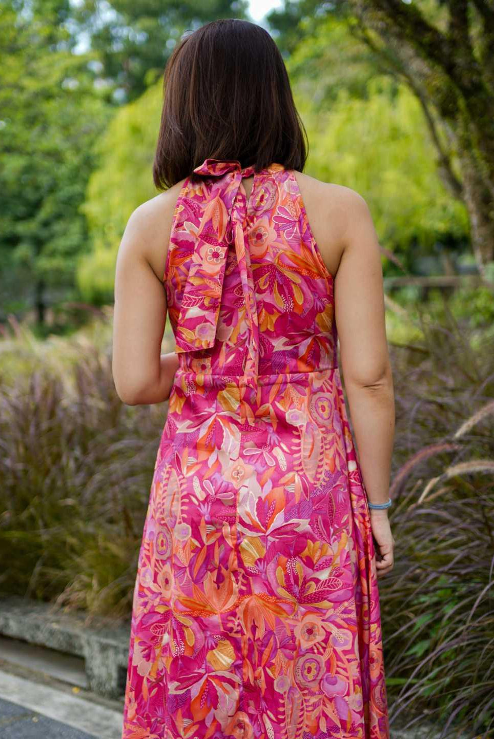 Eden Hot Pink Women's Long Halter