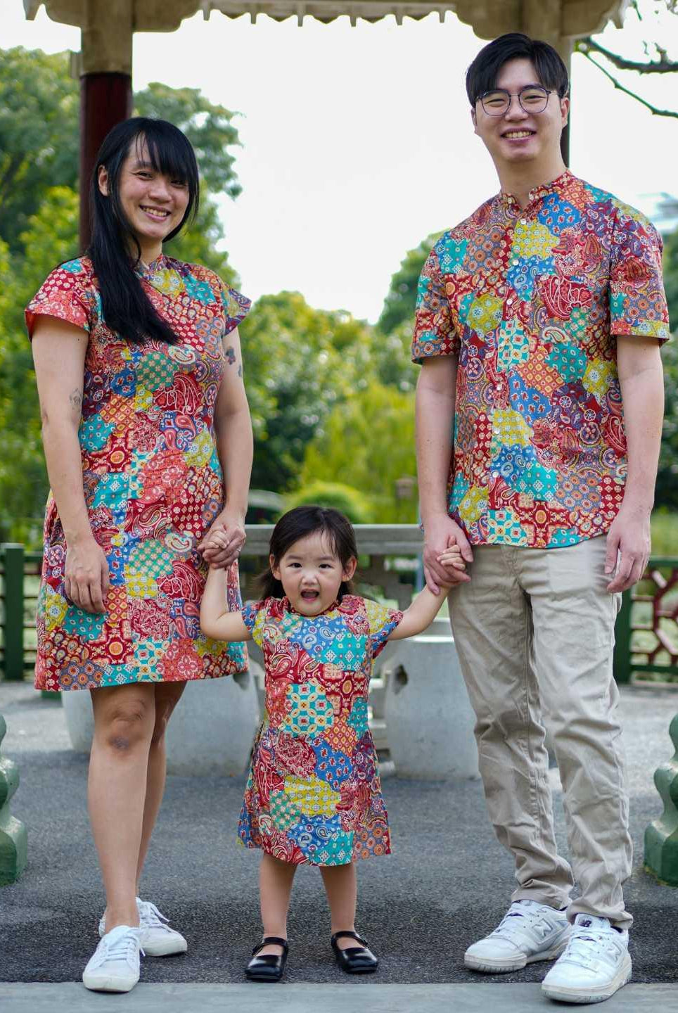 Harmony Multicolor Matching Set in Cotton