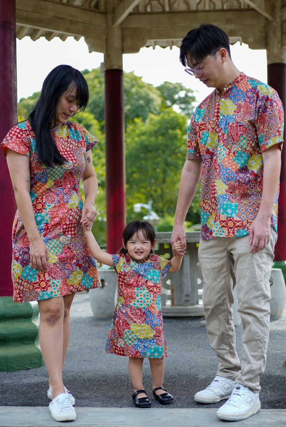 Harmony Multicolor Matching Set in Cotton