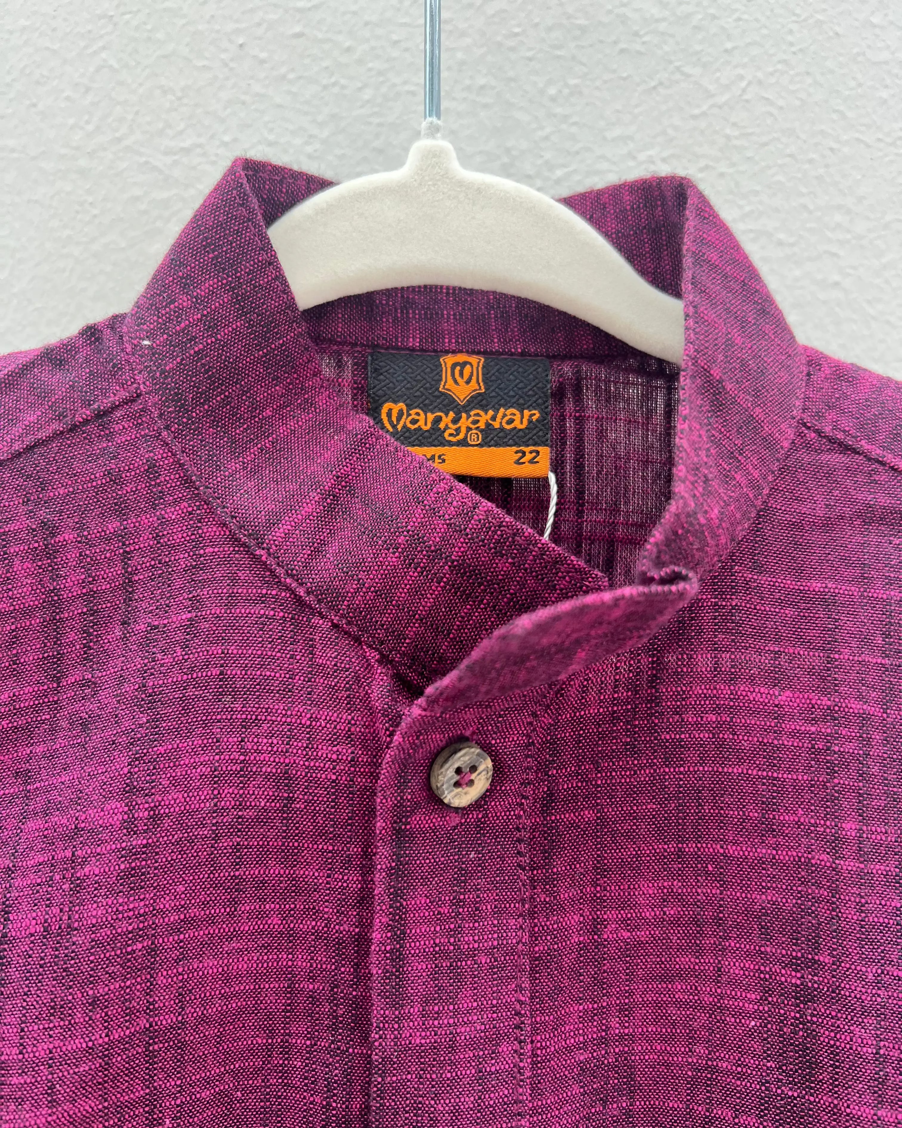 Preloved Kurta in Purple for Boys Nimbu