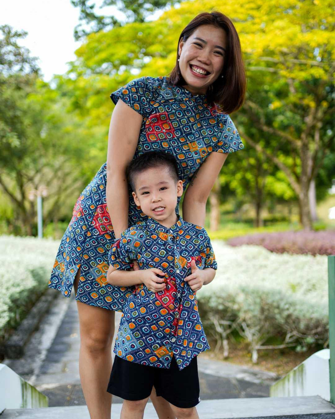 Jade Blue Family Matching Set for CNY