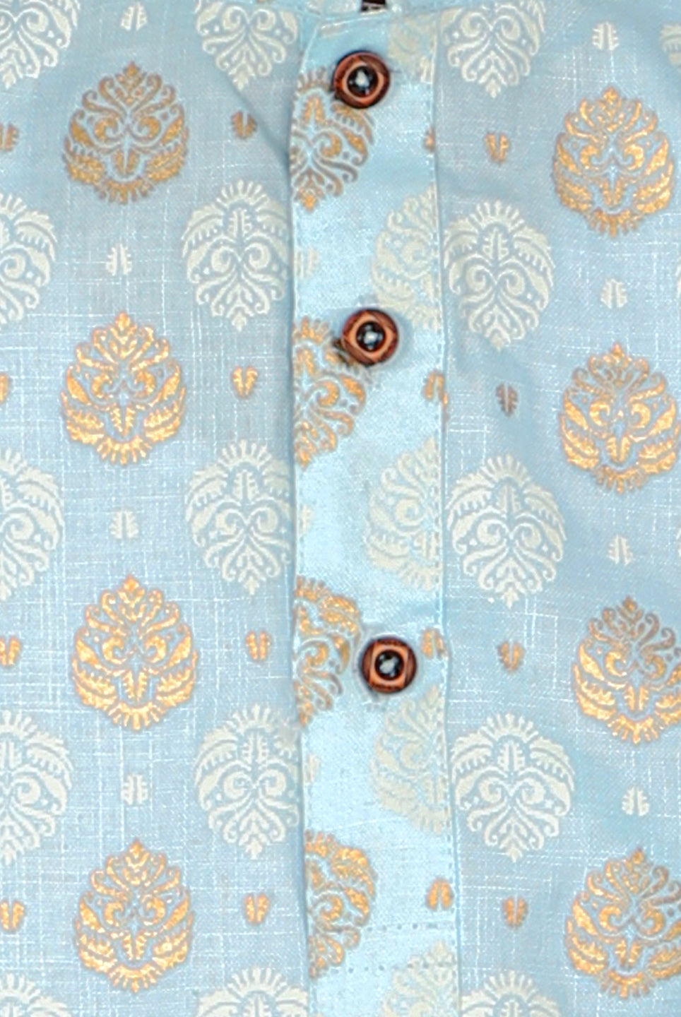 zen khari print kurta for boys