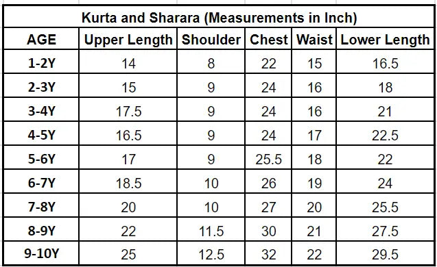 Simran Girls Cotton Angrakha Kurta and Sharara - Pink Ka-mee