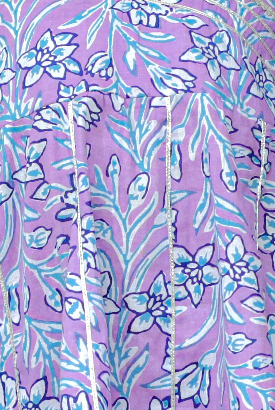 Lavender Fields Girls Cotton Kurta And Pants