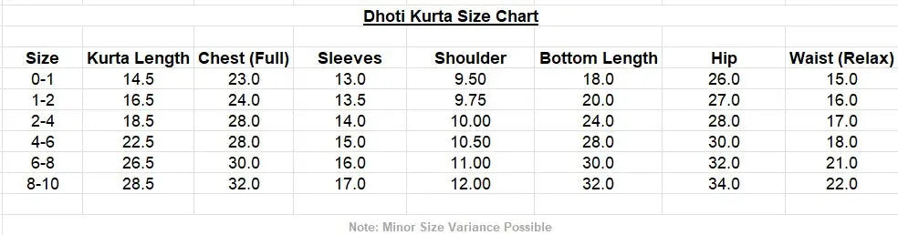 Mira Blue Boys Kurta Dhoti in Cotton Nimbu