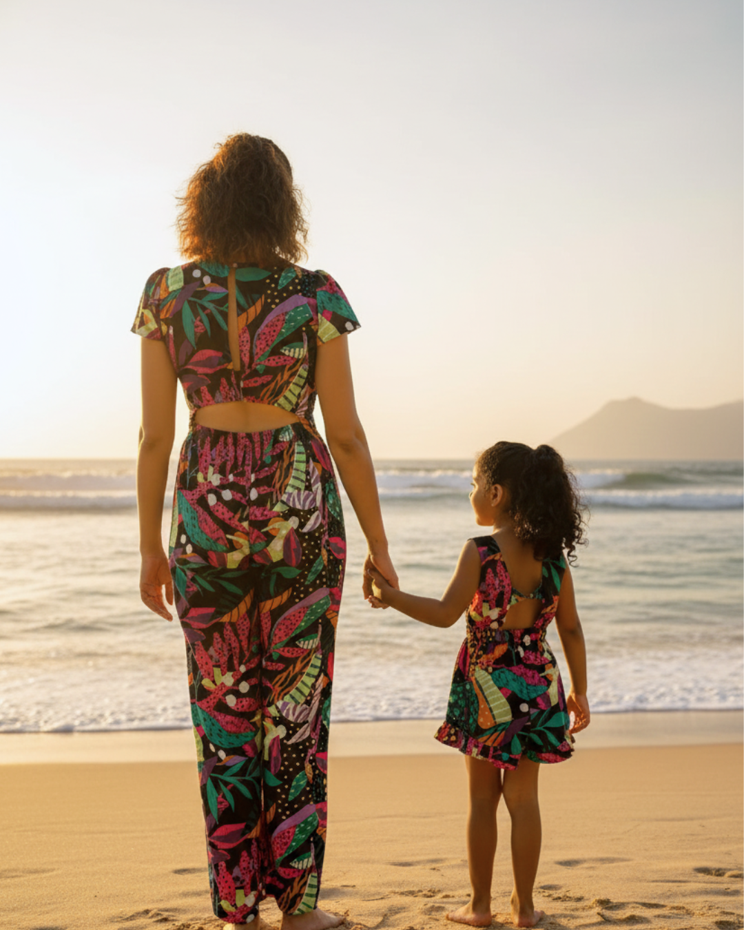 Starry Night Black Women's Jumpsuit in Cotton Nimbu