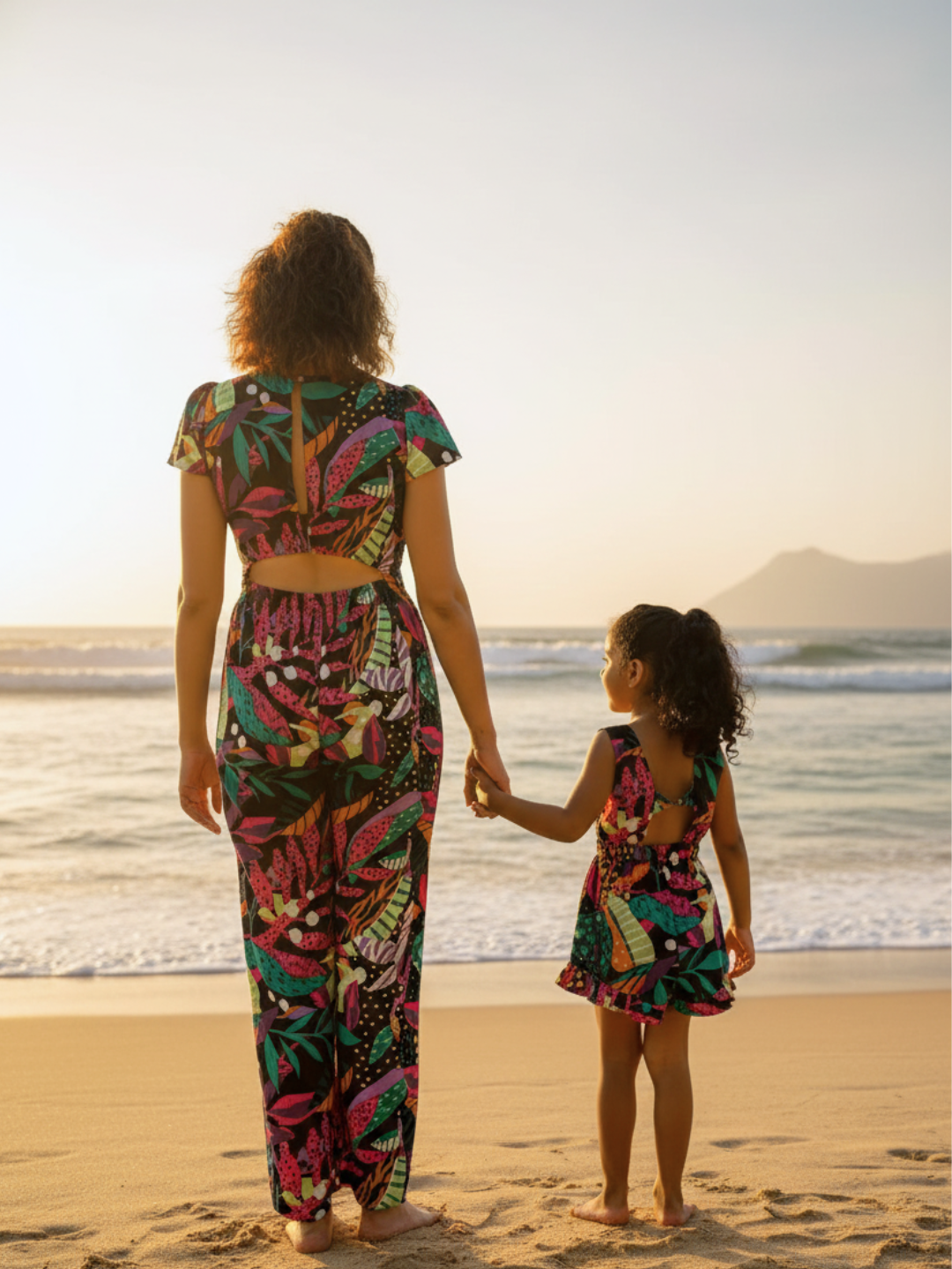 Starry Night Black Women's Jumpsuit in Cotton Nimbu
