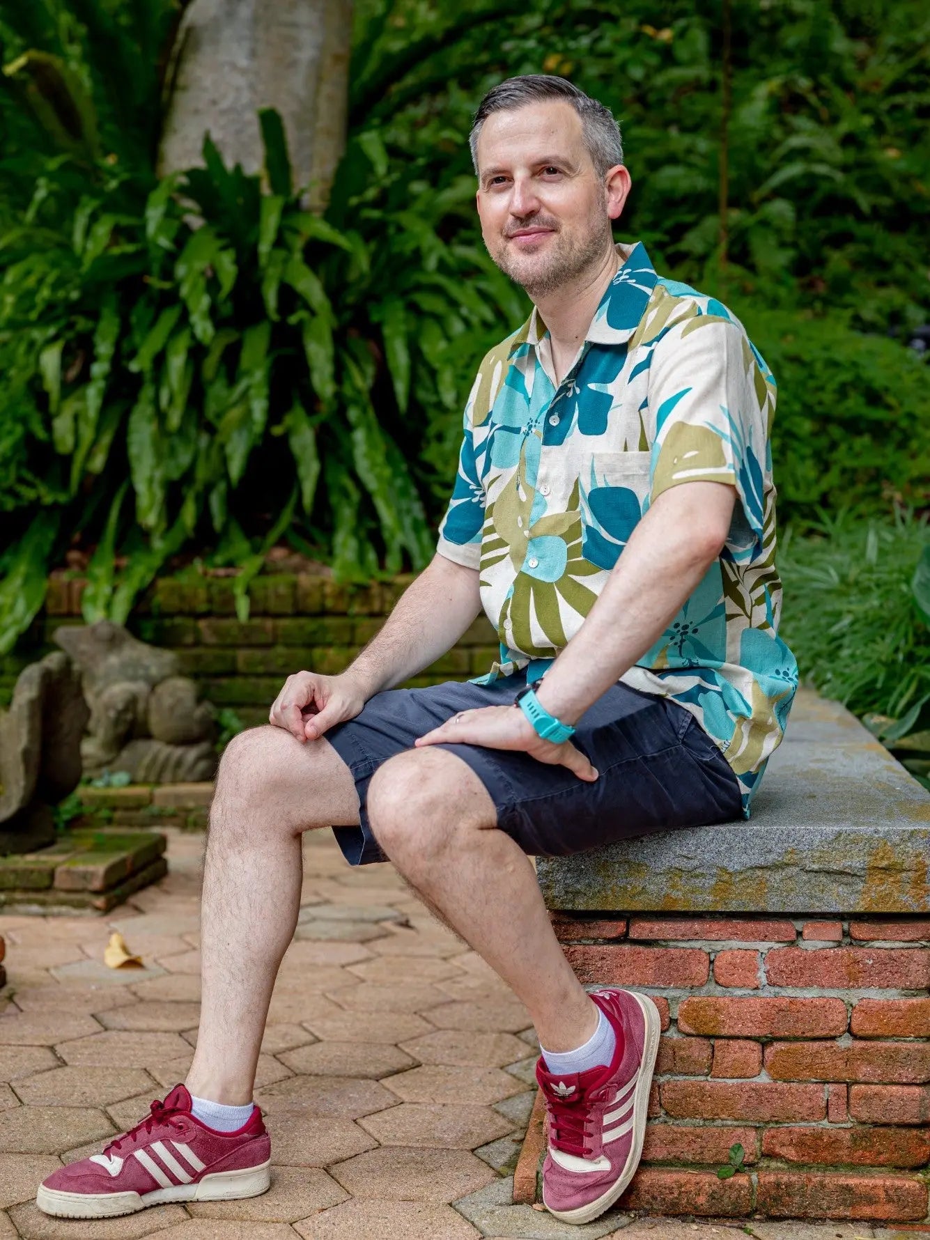 Valeria Blue Adults Unisex Shirt in Flex Cotton Nimbu