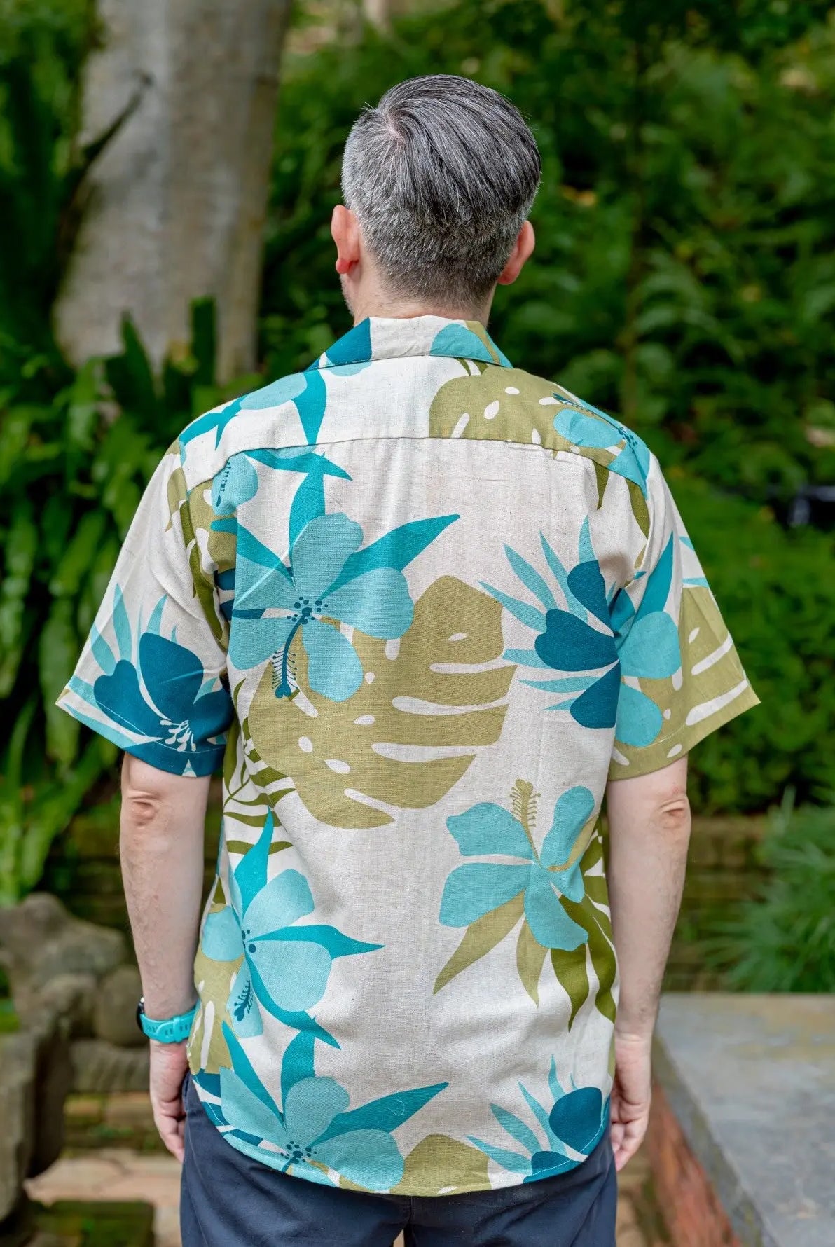 Valeria Blue Adults Unisex Shirt in Flex Cotton Nimbu