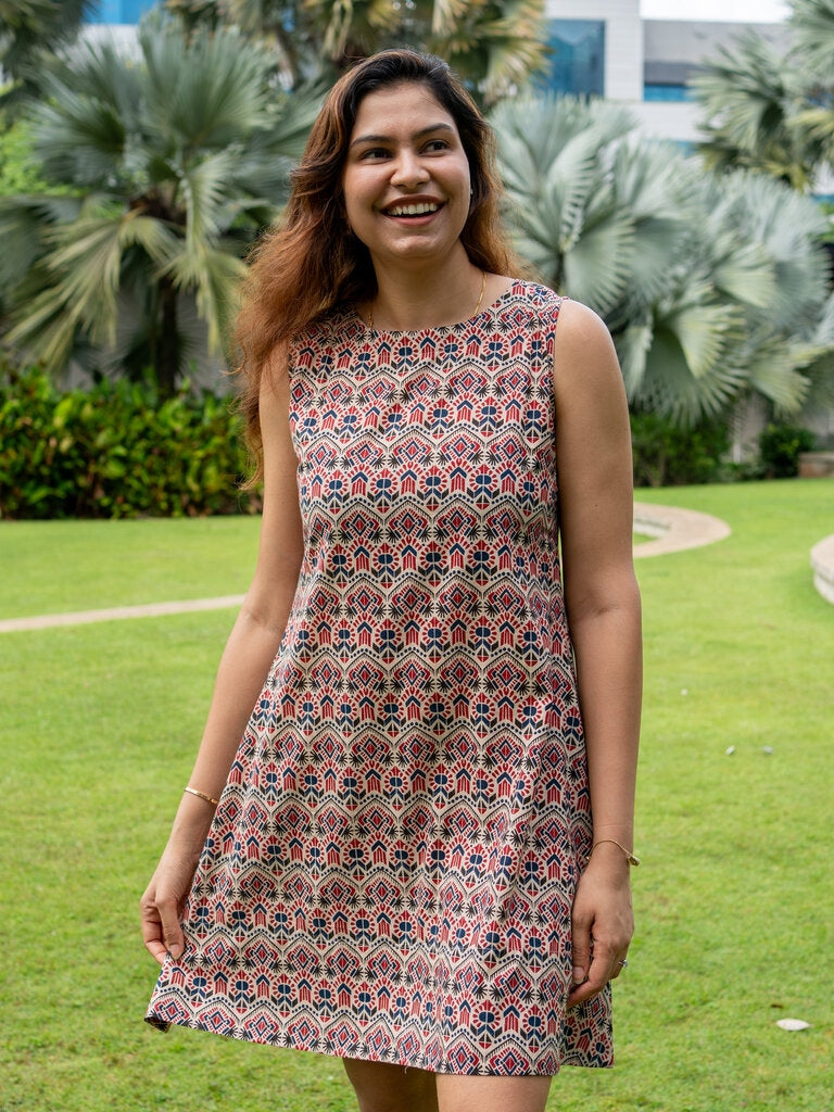 Oxford Women's A Line Dress with Pockets 2