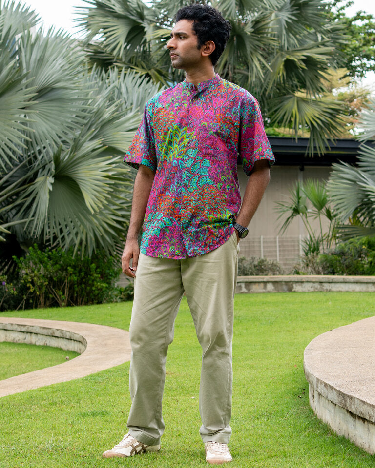 Peru Adults Unisex Cotton Shirt
